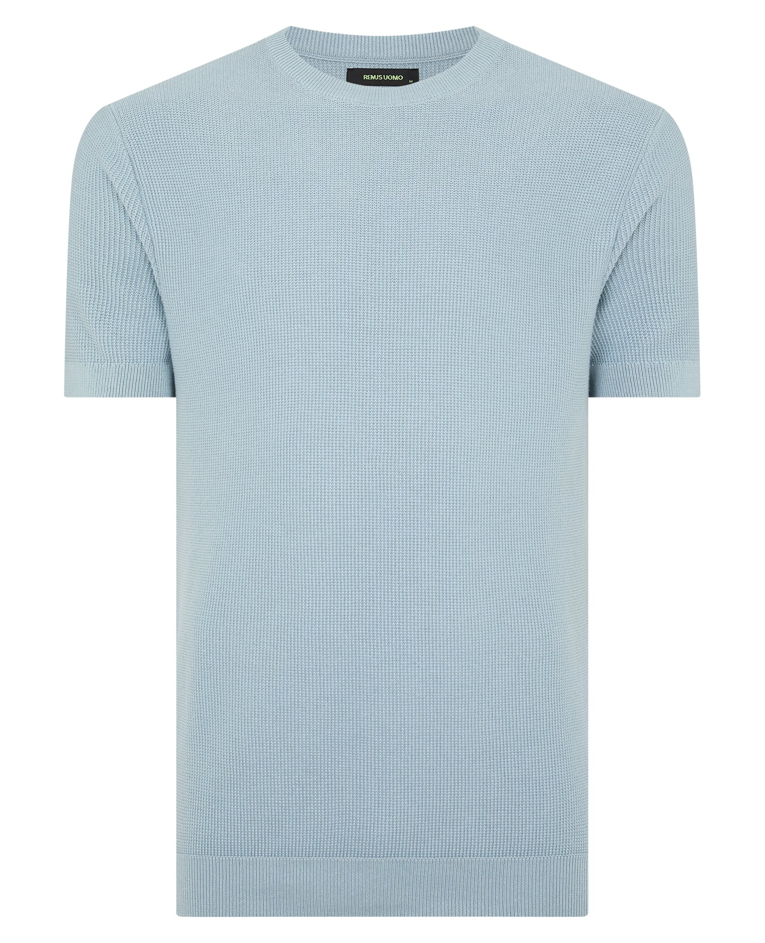 Knitted Crew Neck T-Shirt - Image 6