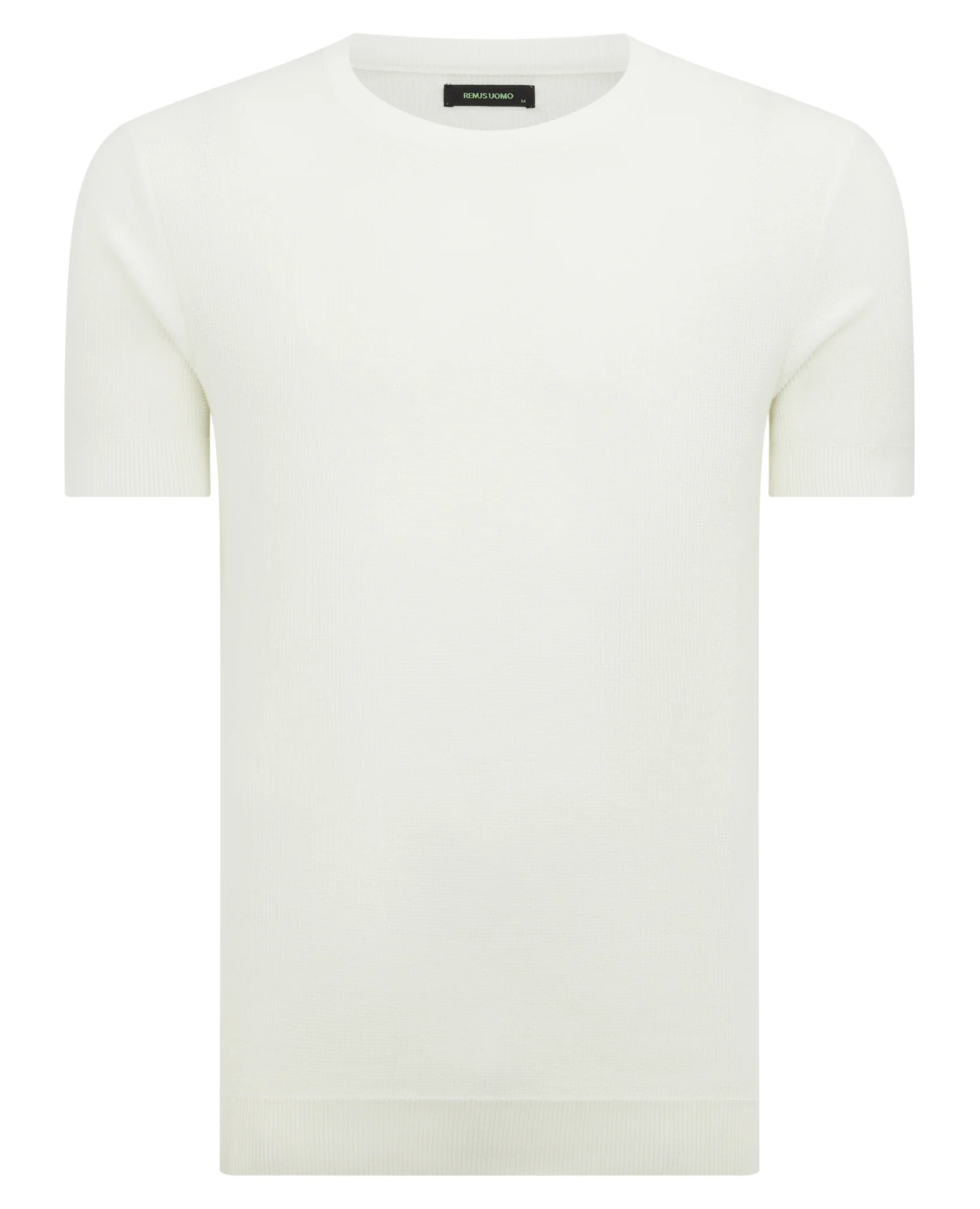 Knitted Crew Neck T-Shirt - Image 6