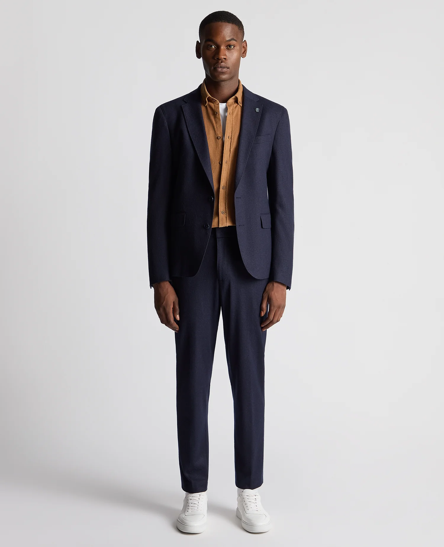 Slim Fit Wool Blend Jacket - Image 2