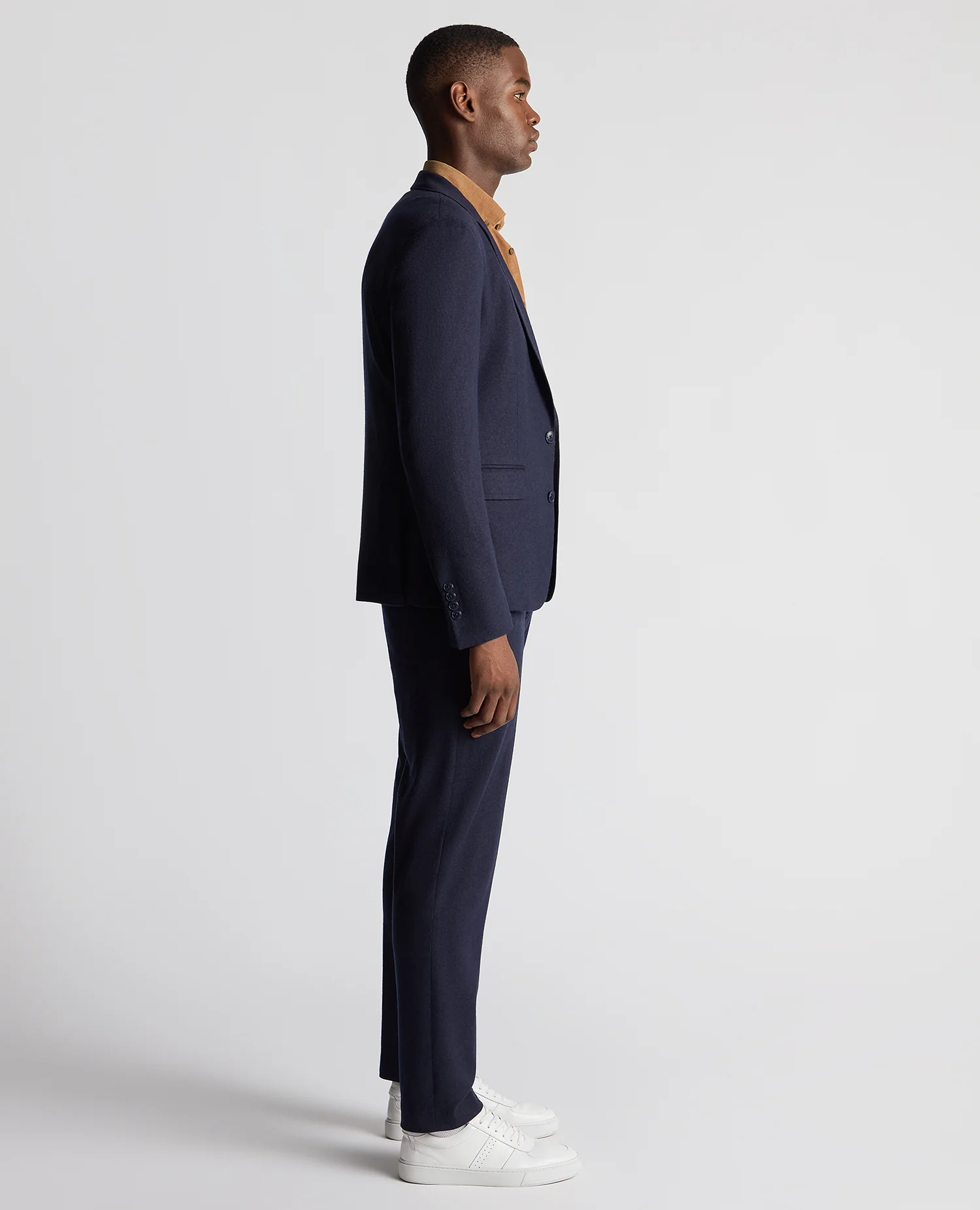Slim Fit Wool Blend Jacket - Image 3