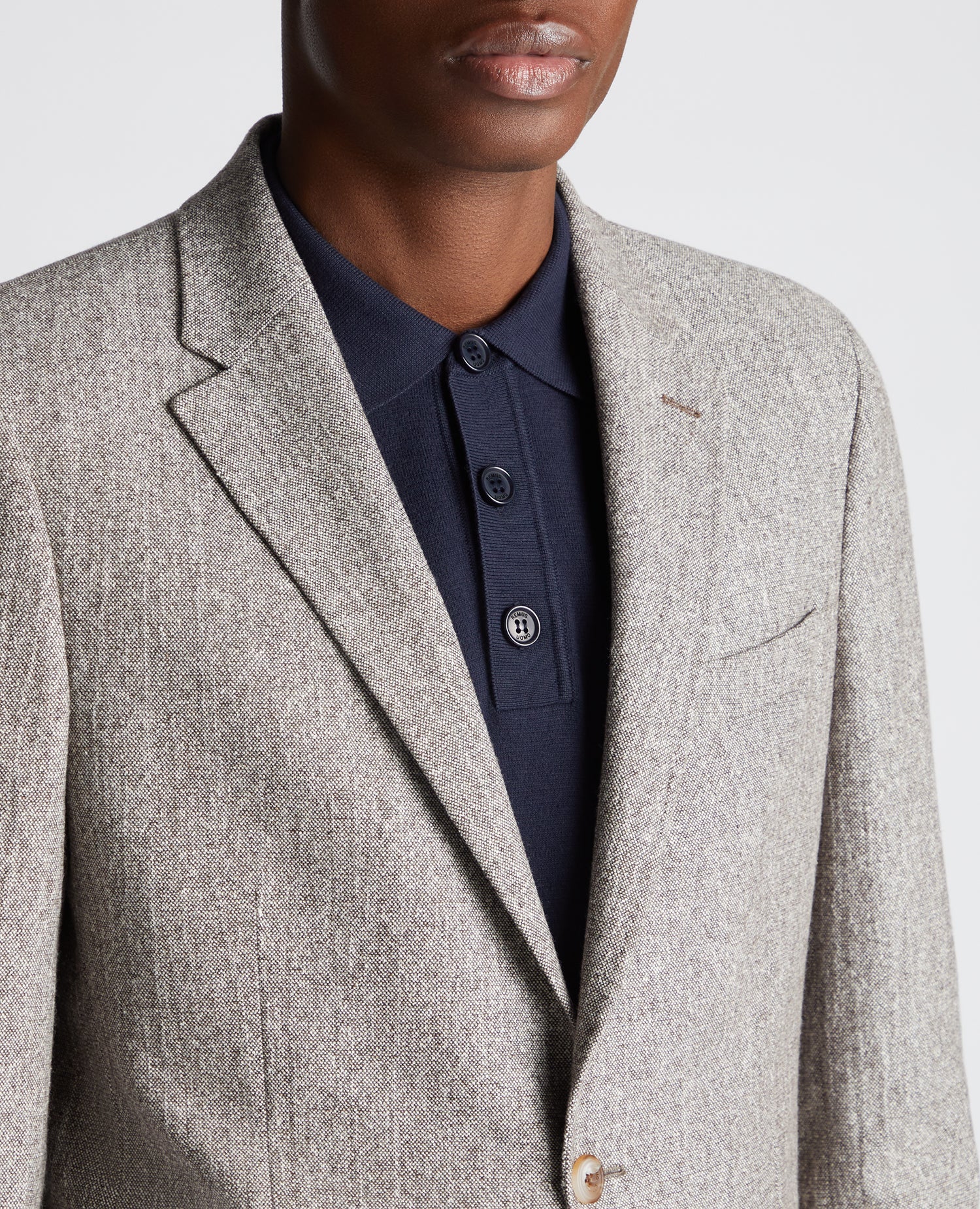 Slim Fit Wool Blend Jacket - Image 5
