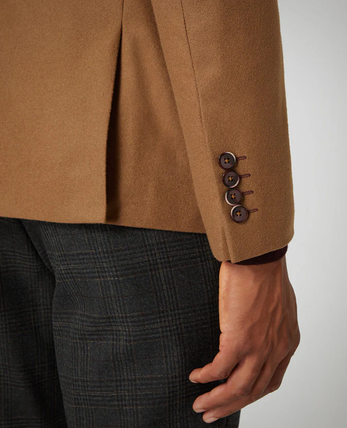 Slim Fit Wool-Blend Jacket - Image 5