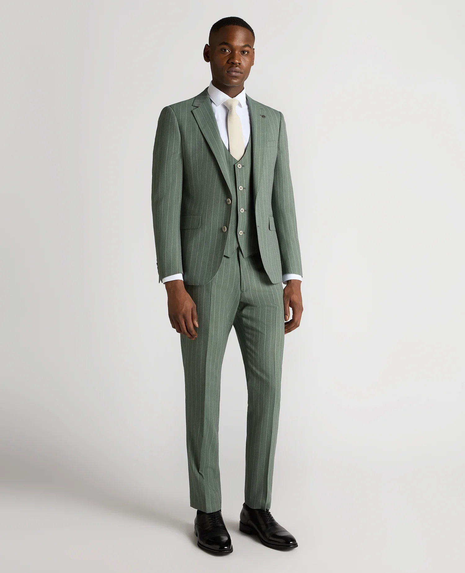 Slim Fit Wool-Blend Mix and Match Suit - Image 2