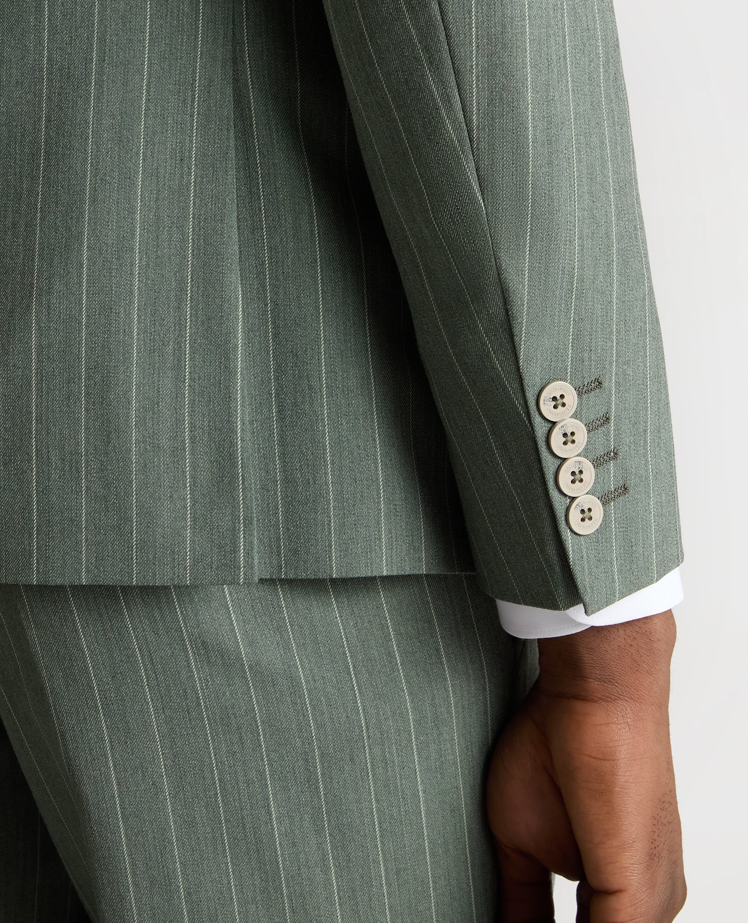 Slim Fit Wool-Blend Mix and Match Suit - Image 5
