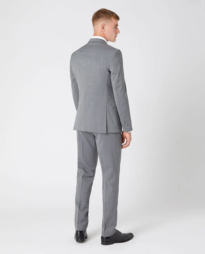 Slim Fit Wool-Blend Stretch Mix and Match Suit - Image 3
