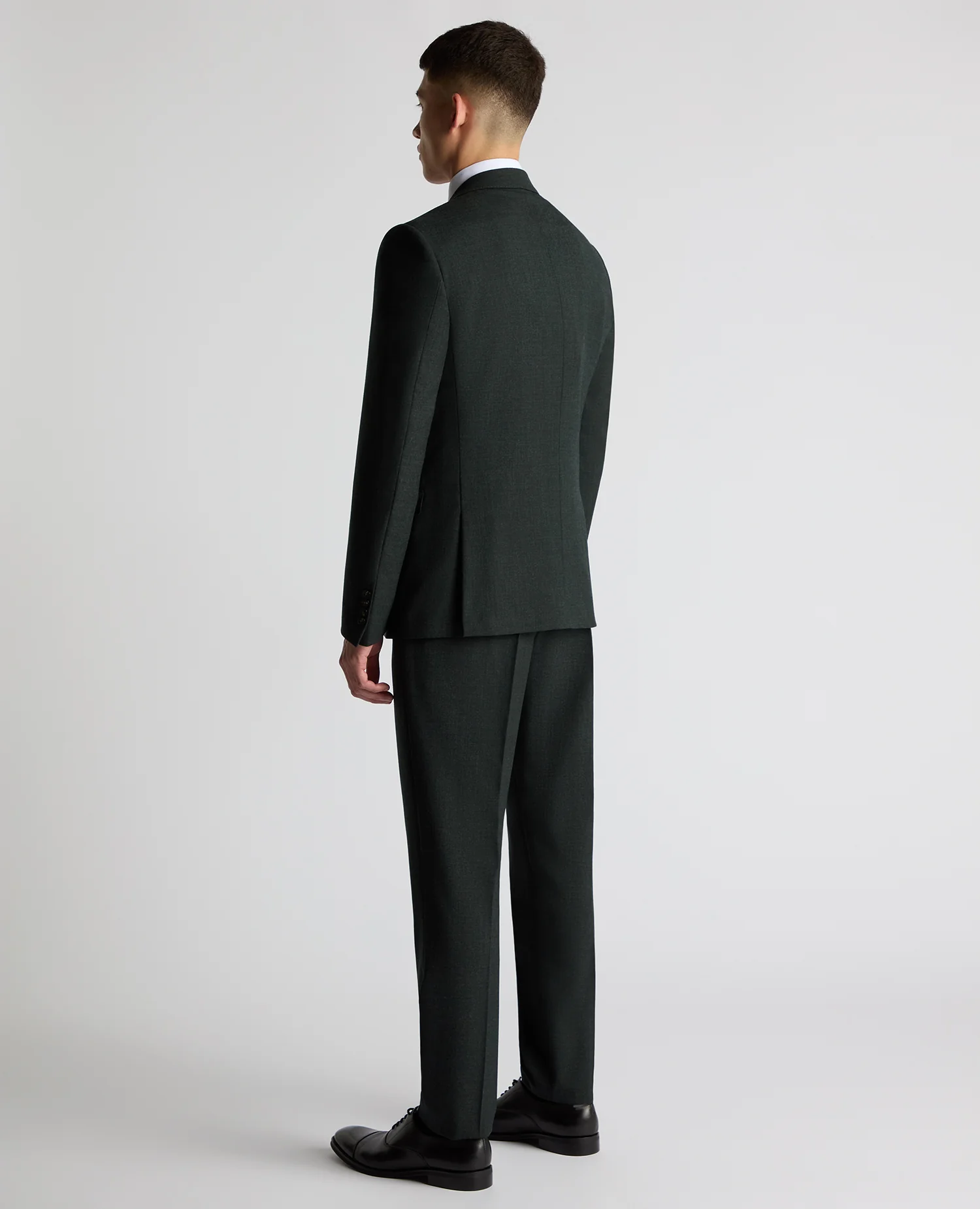 Slim Fit Wool Stretch Suit - Image 3