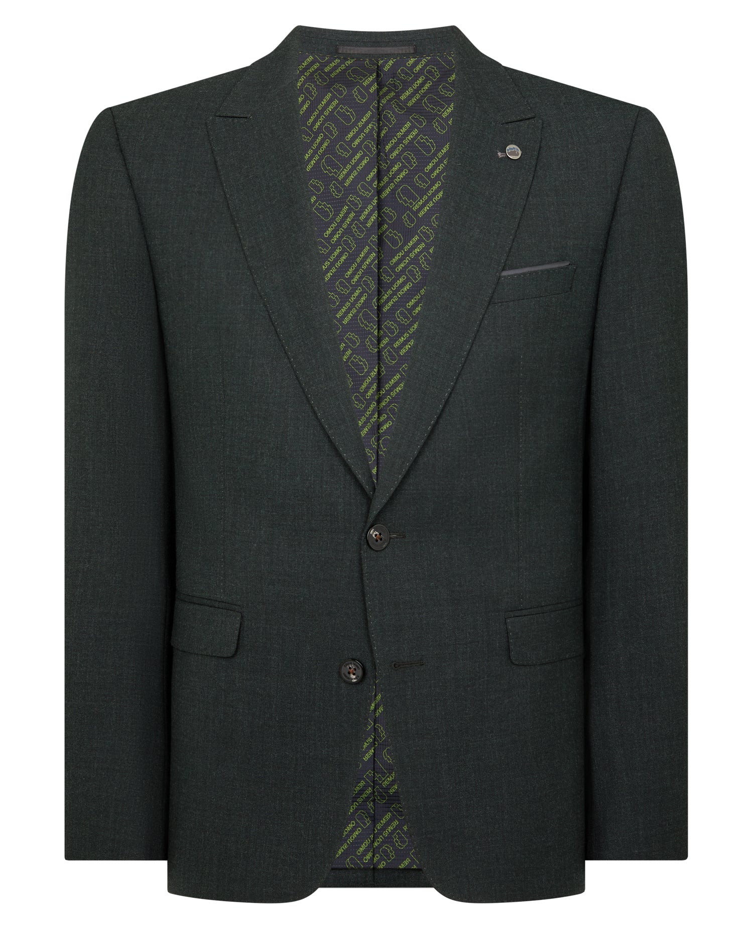 Slim Fit Wool Stretch Suit - Image 7
