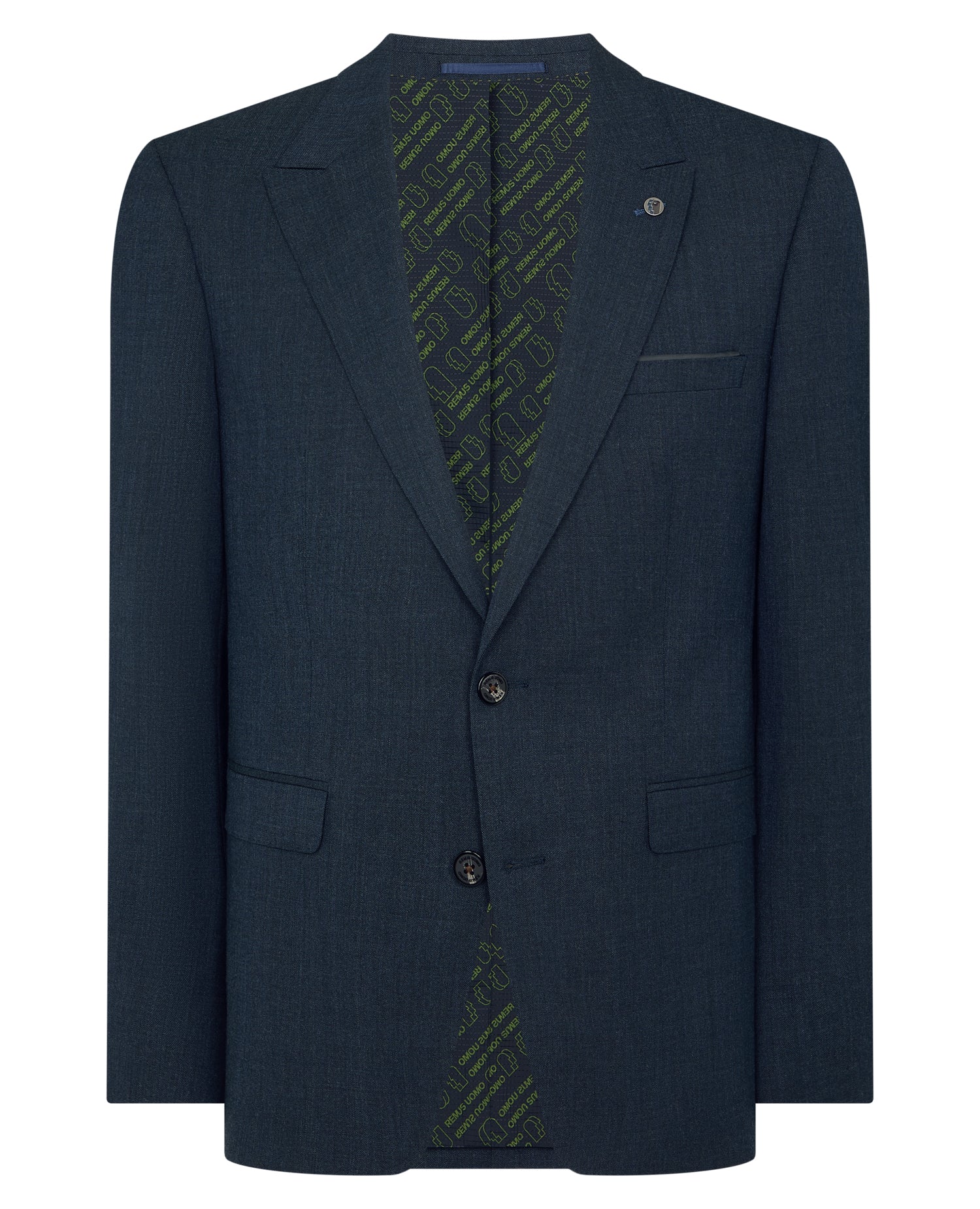 Slim Fit Wool Blend Suit - Image 6