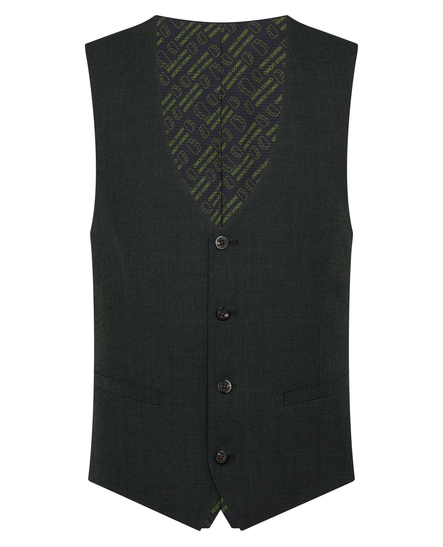 Slim Fit Wool Blend Stretch Mix and Match Waistcoat
