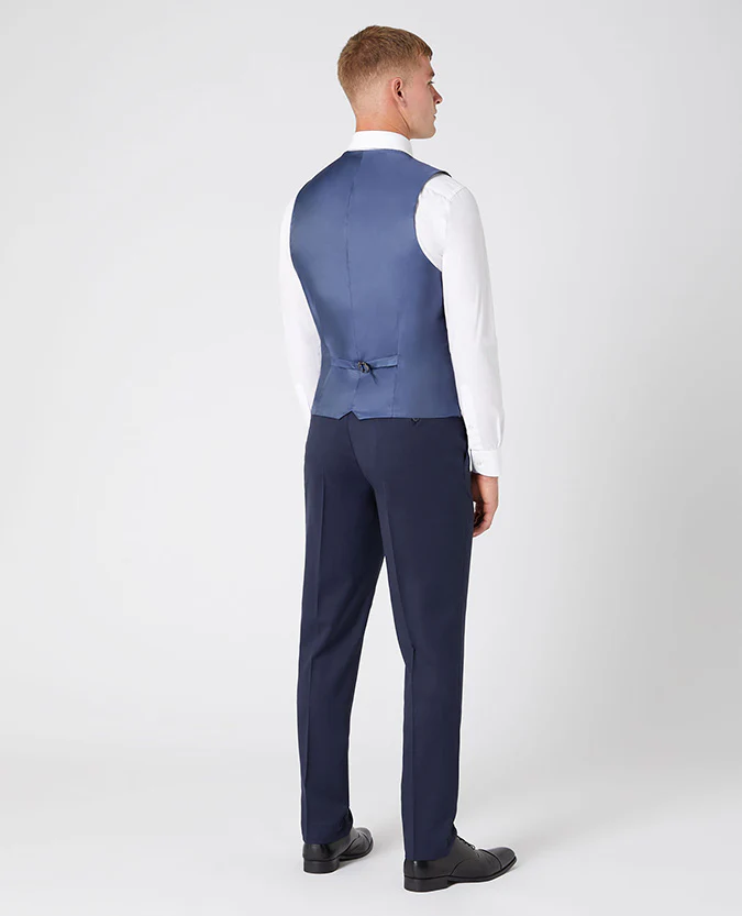 Slim Fit  Wool-Blend Stretch Mix and Match Waistcoat - Image 3
