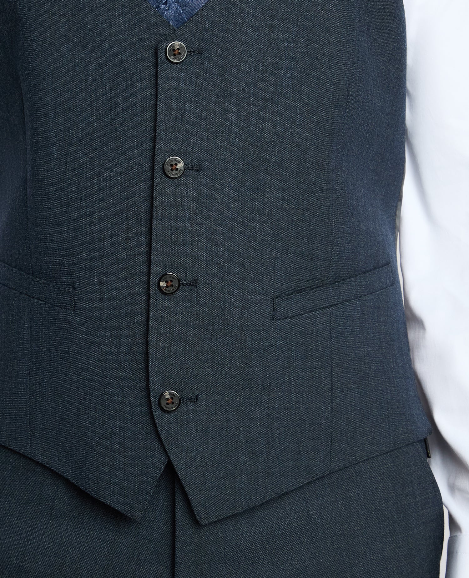 Wool Blend Waistcoat - Image 4