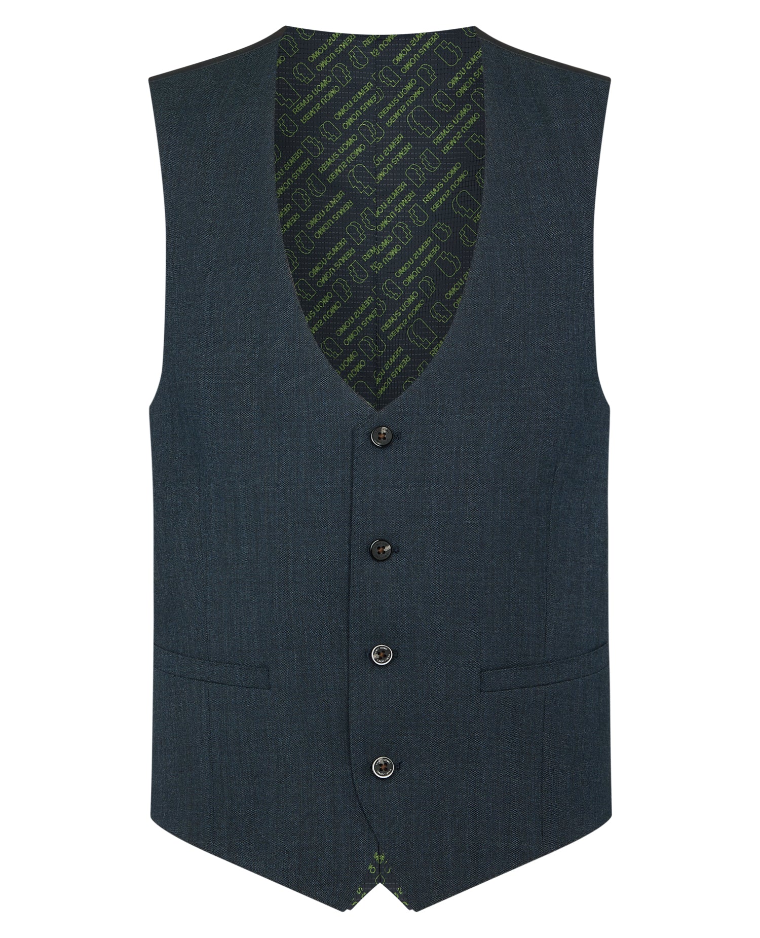 Wool Blend Waistcoat - Image 5