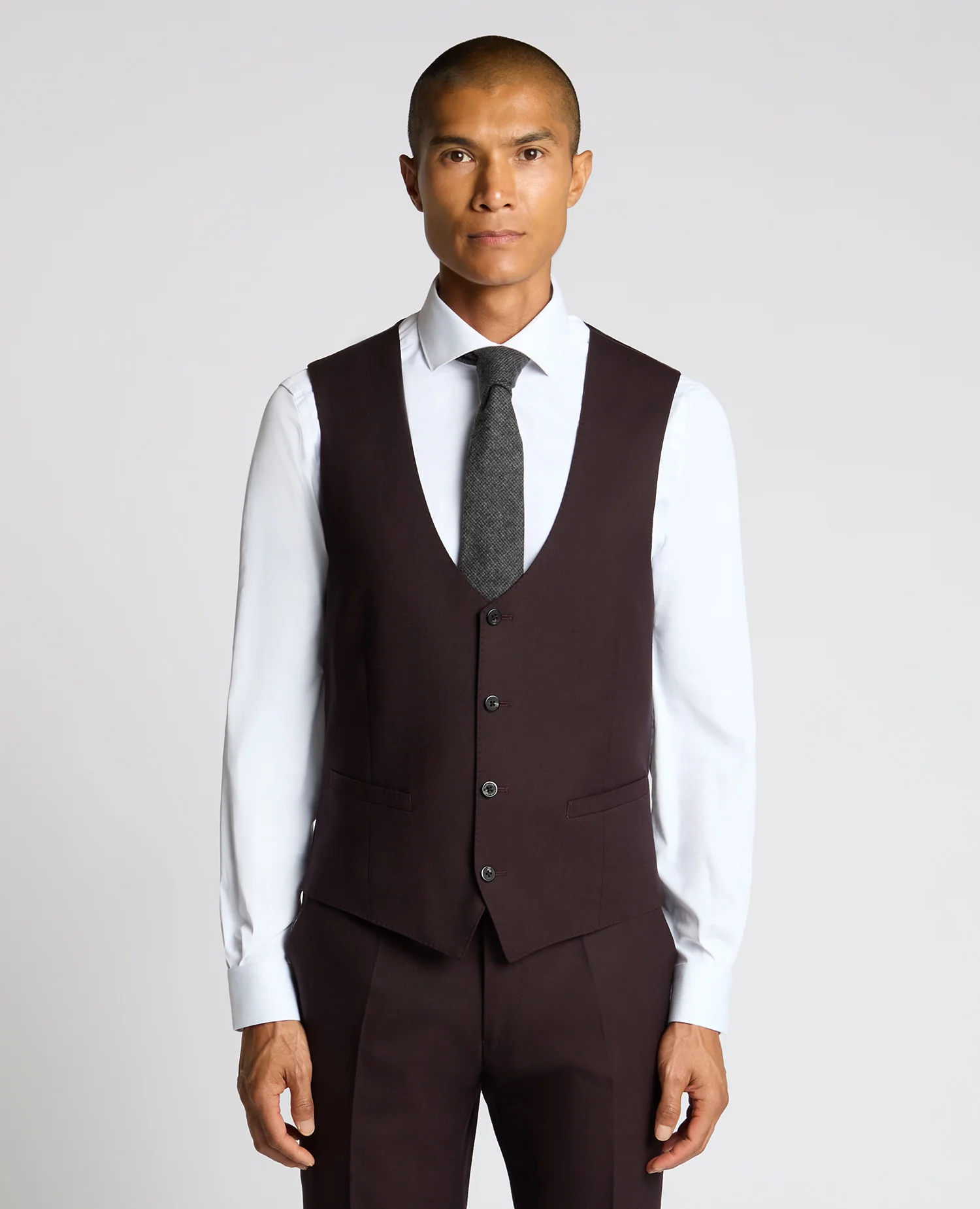 Wool Blend Waistcoat