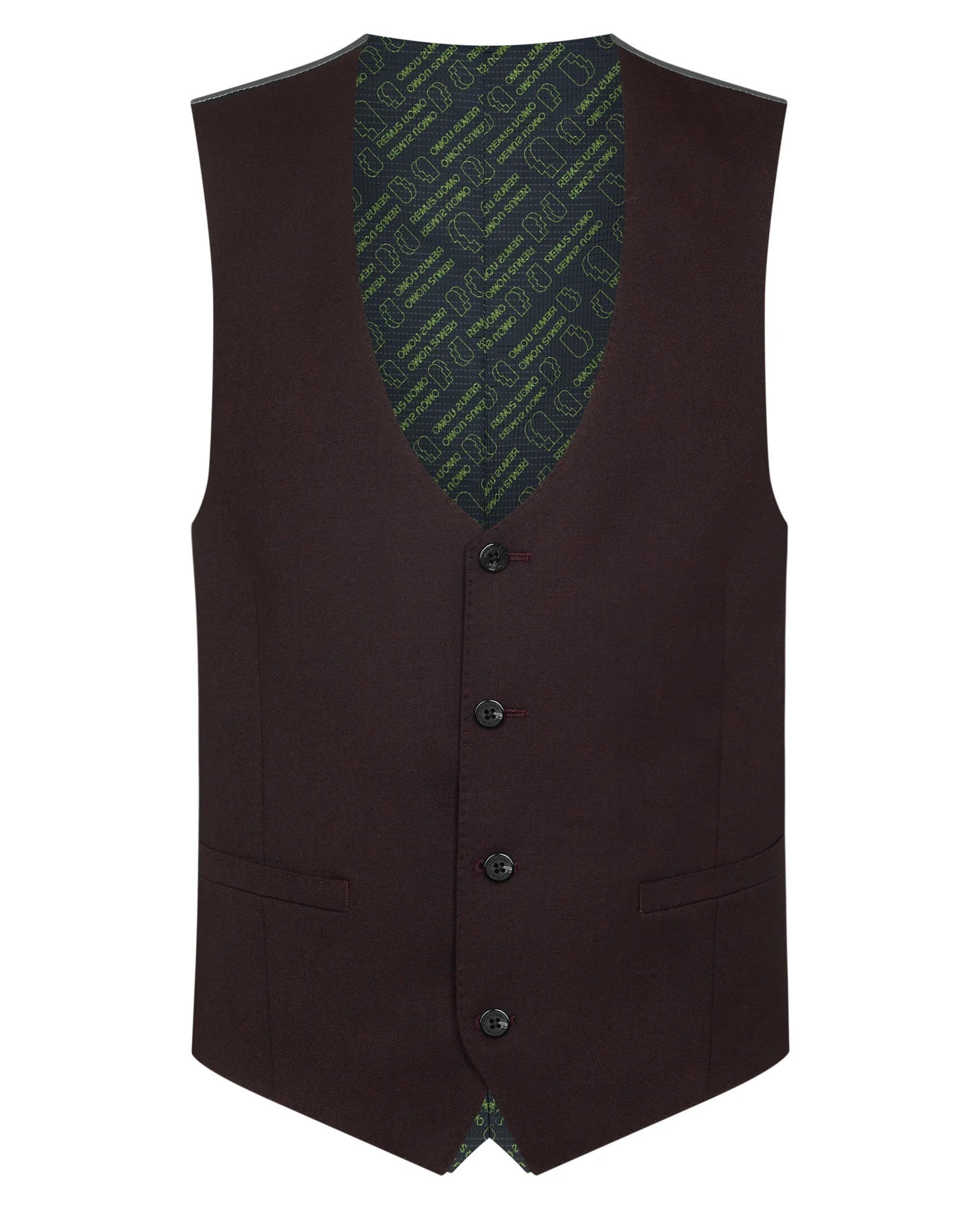Wool Blend Waistcoat - Image 5