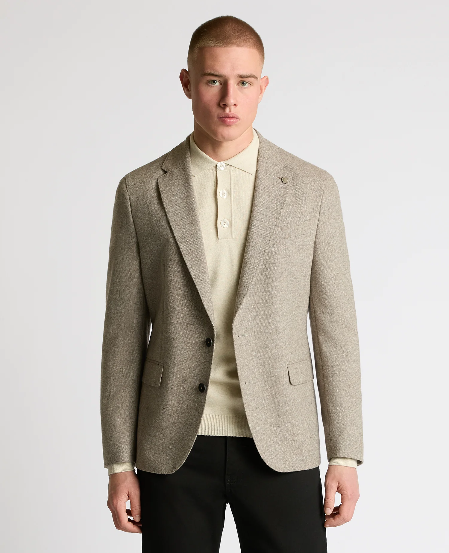 Slim Fit Wool-Blend Alto Jacket