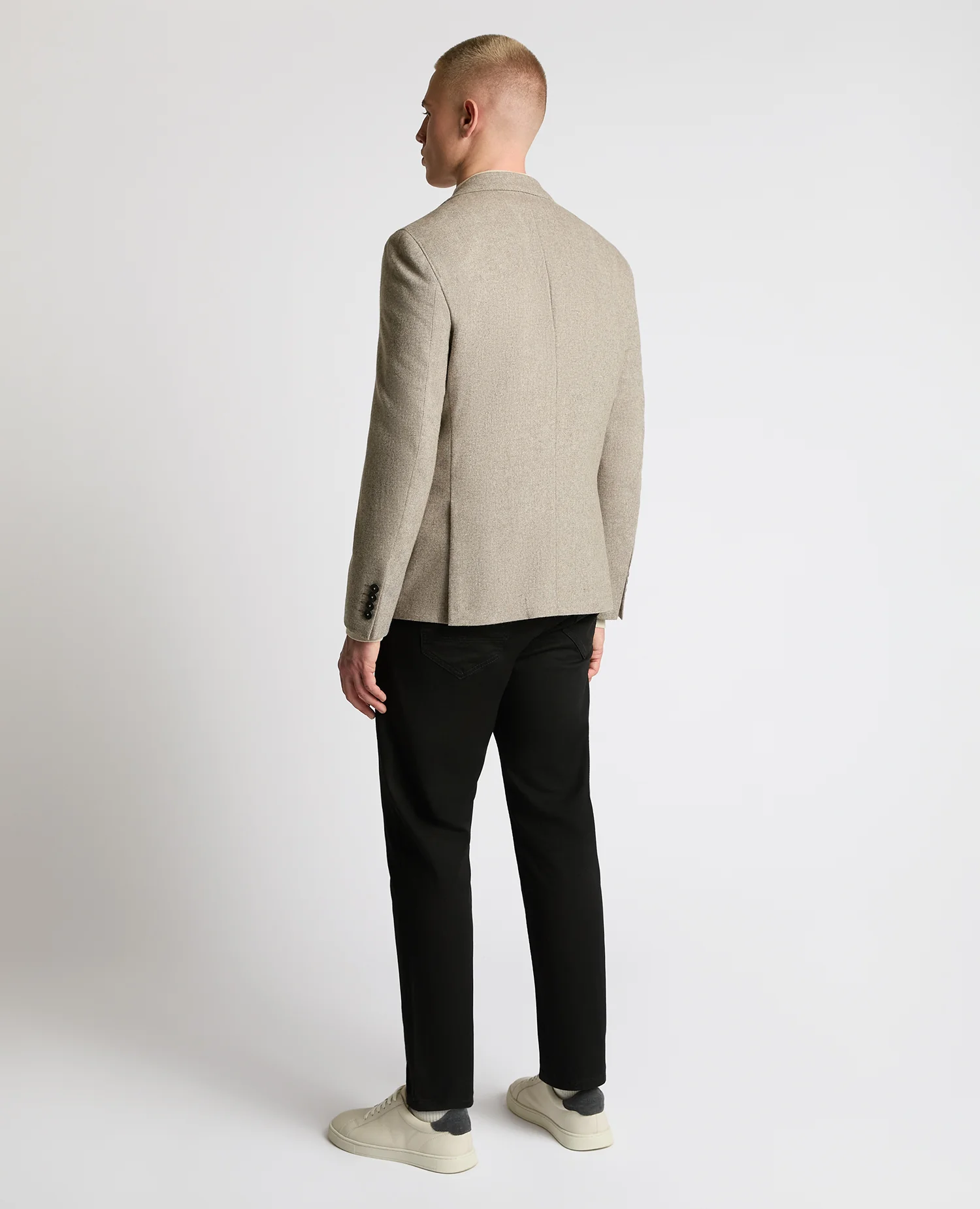 Slim Fit Wool-Blend Alto Jacket - Image 3