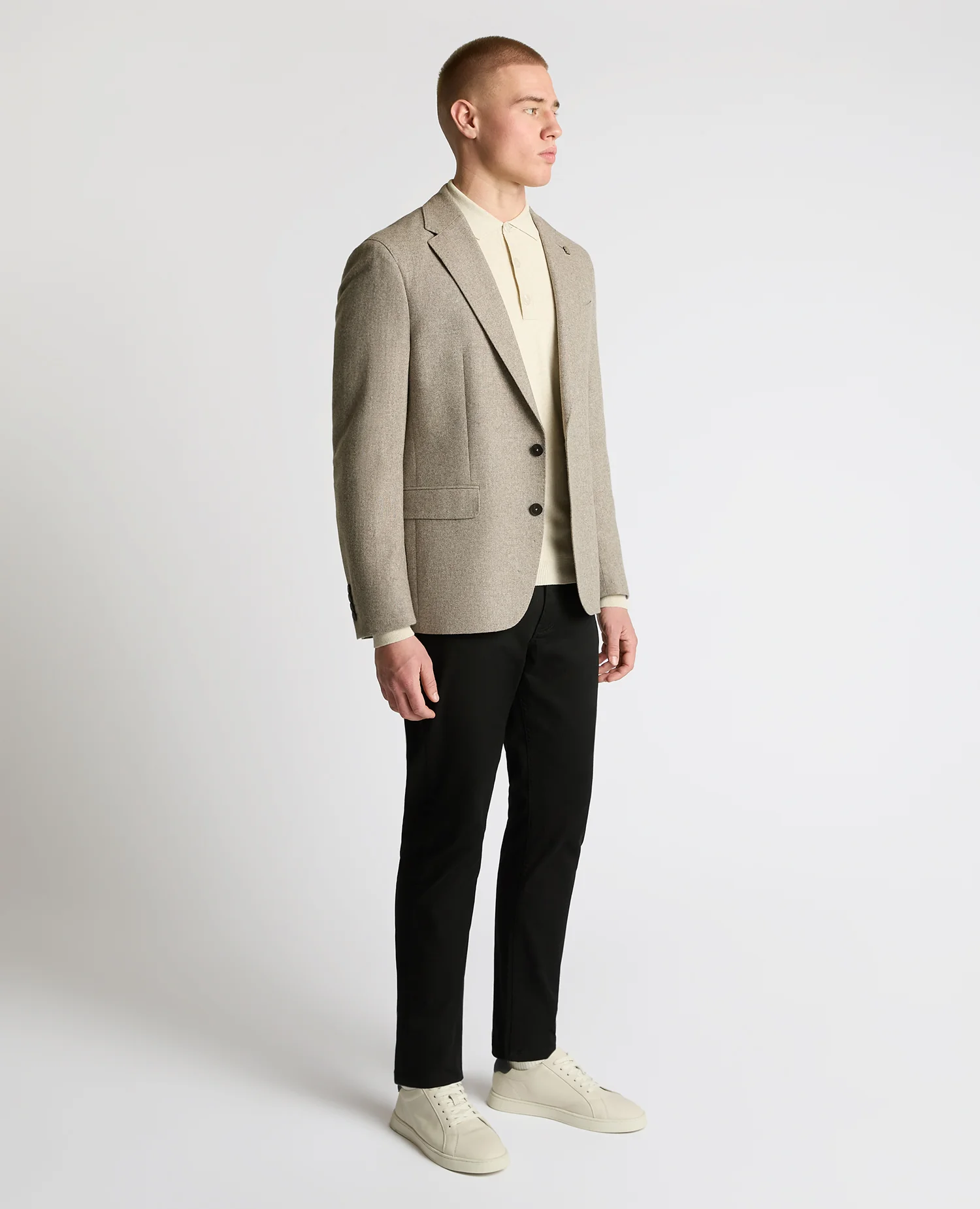 Slim Fit Wool-Blend Alto Jacket - Image 4