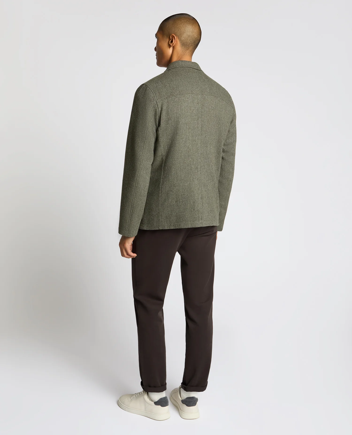 Slim Fit De-Constructed Dego Jacket - Image 3