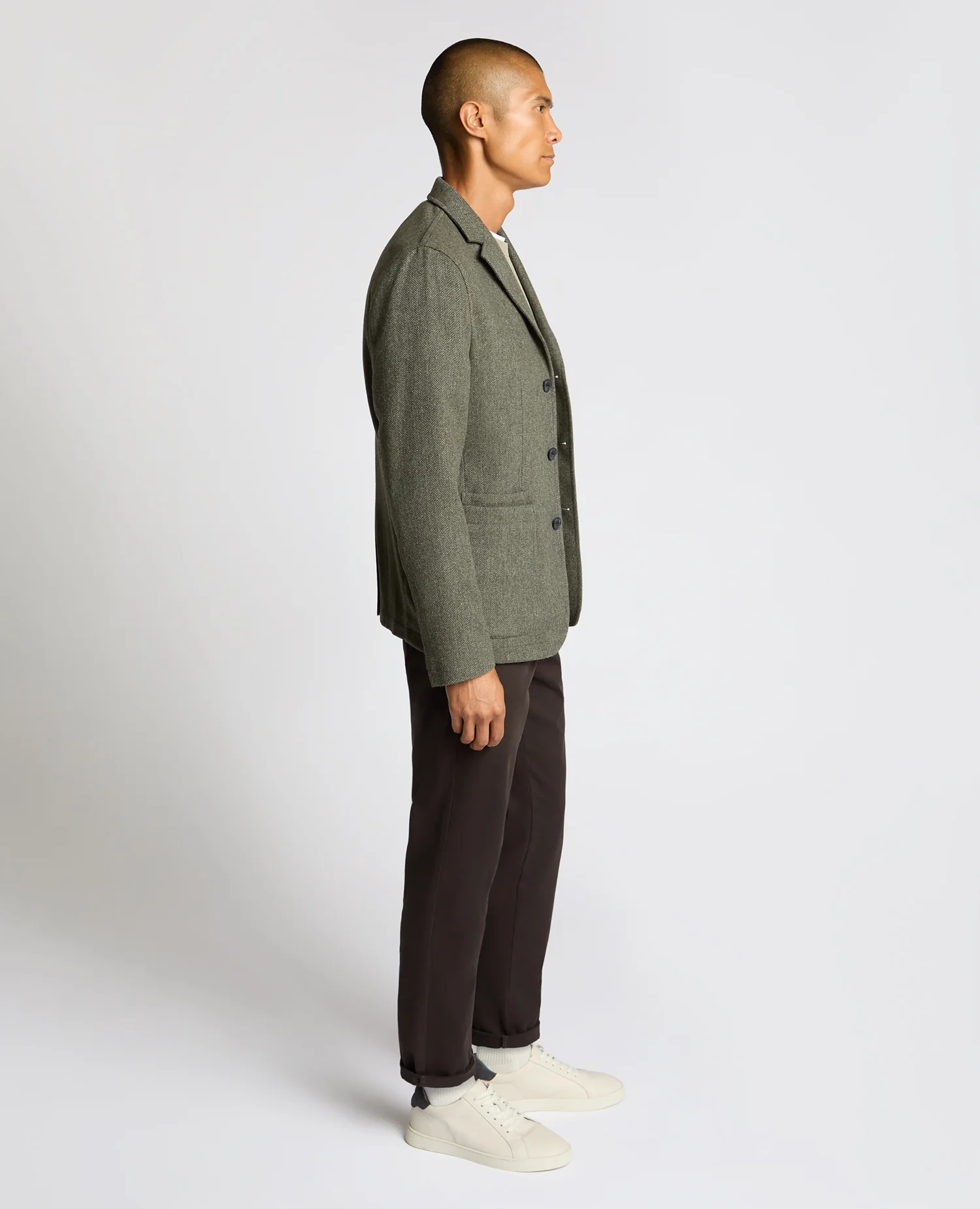 Slim Fit De-Constructed Dego Jacket - Image 4
