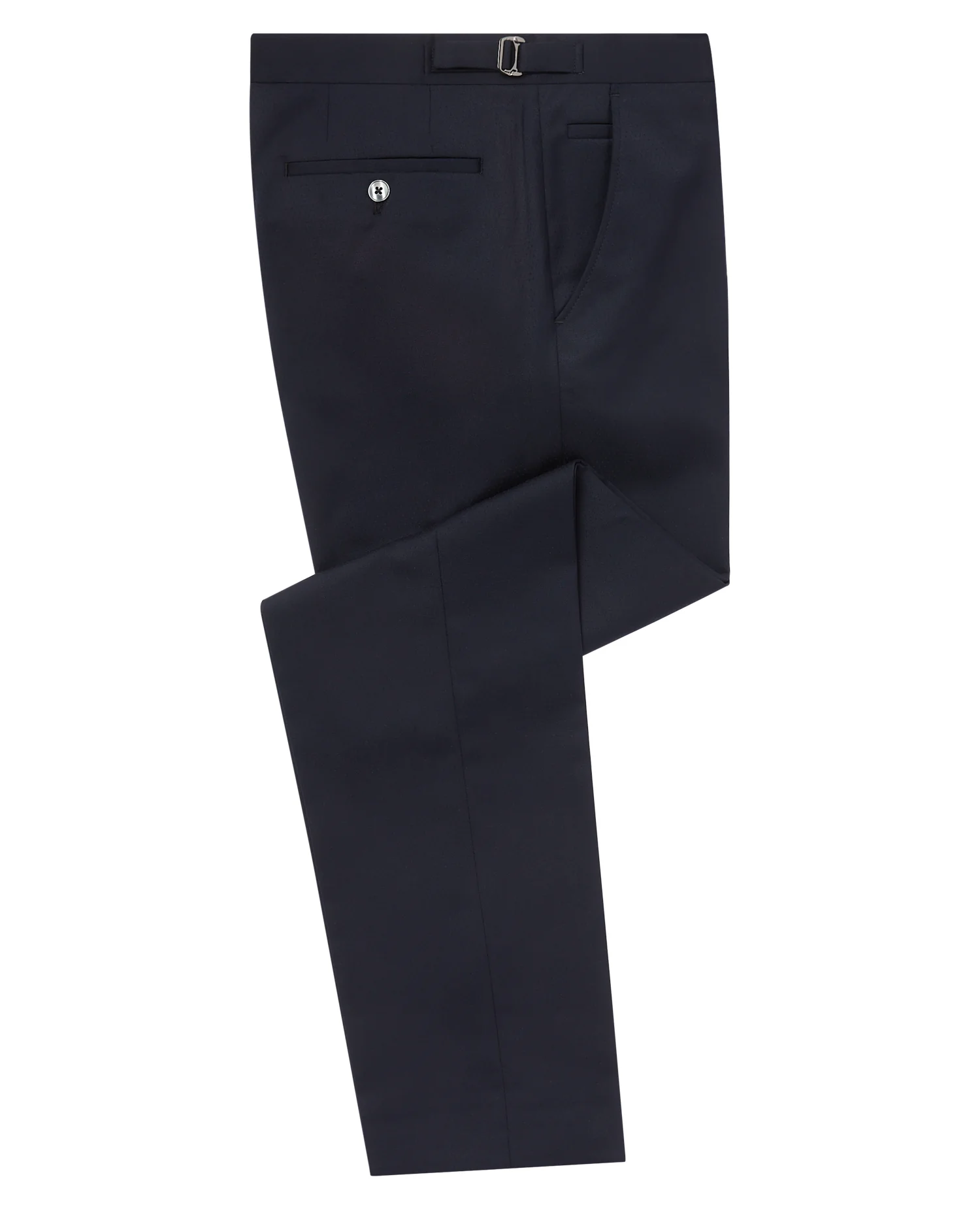 Slim Fit Wool-Rich Mix and Match Dinner Suit Trousers - Image 6