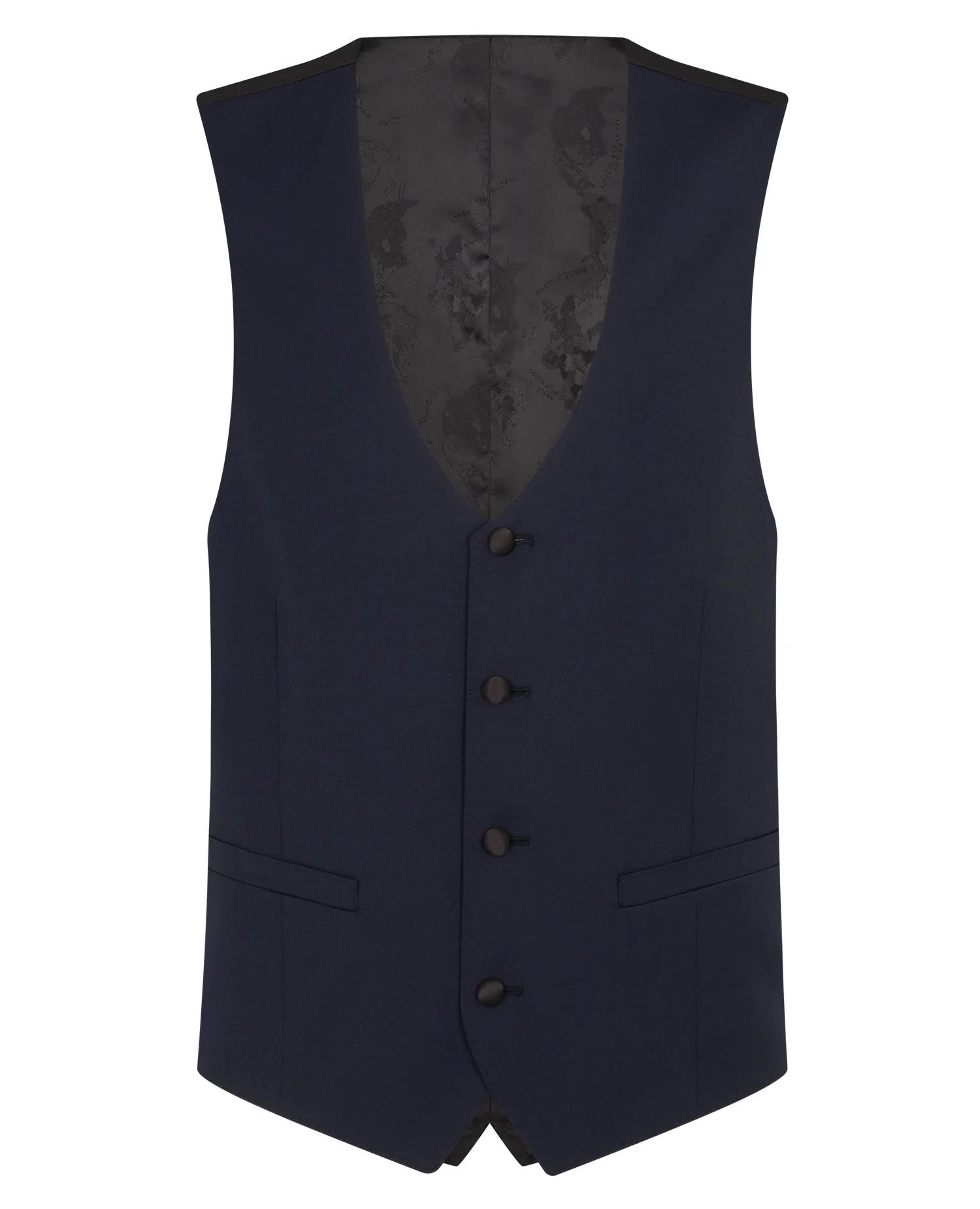 Slim Fit Wool-Rich Mix and Match Waistcoat - Image 5