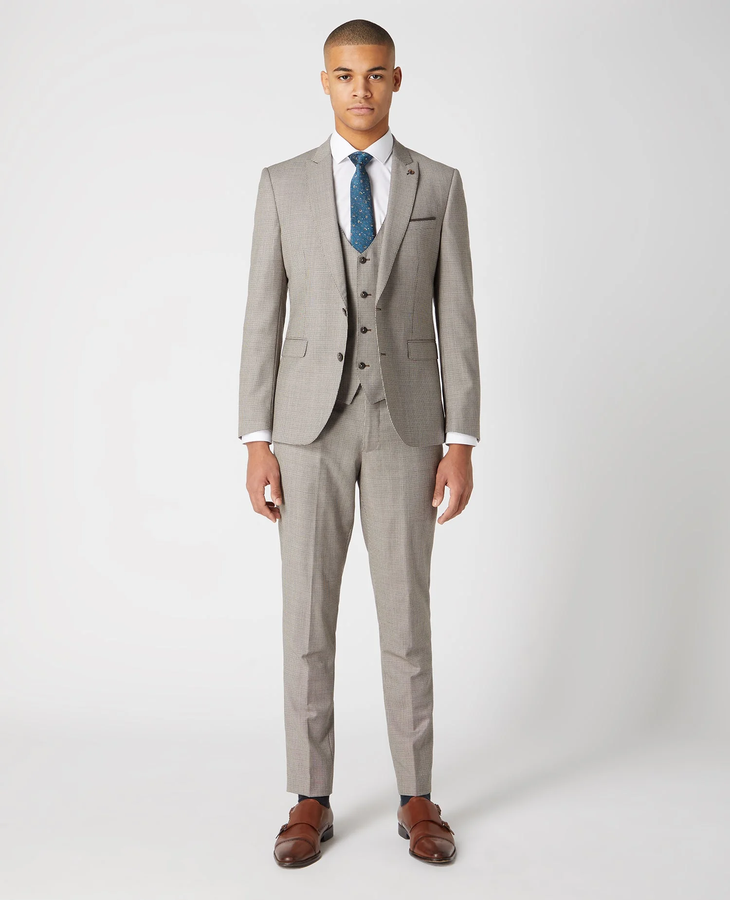 Slim Fit Wool-Rich Mix and Match Suit - Image 2