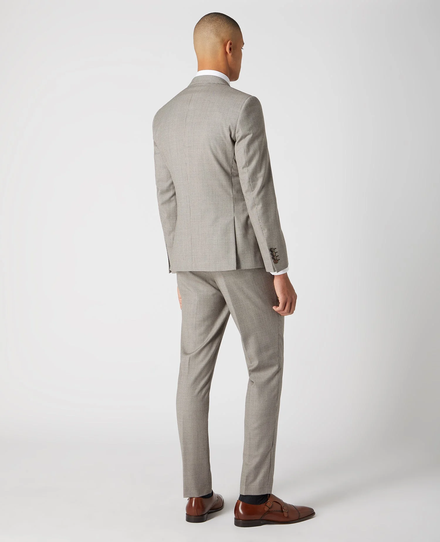 Slim Fit Wool-Rich Mix and Match Suit - Image 3