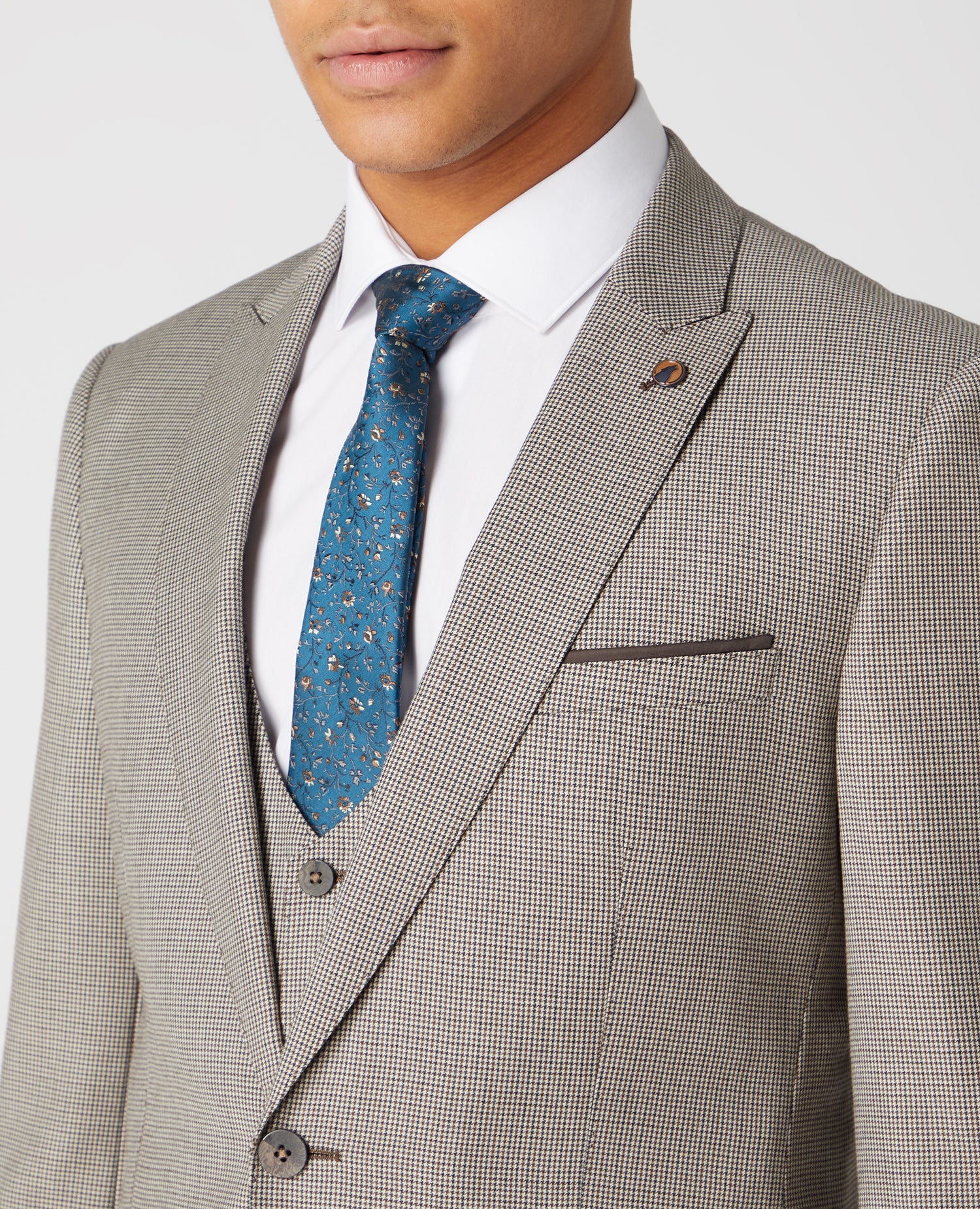 Slim Fit Wool-Rich Mix and Match Suit - Image 4