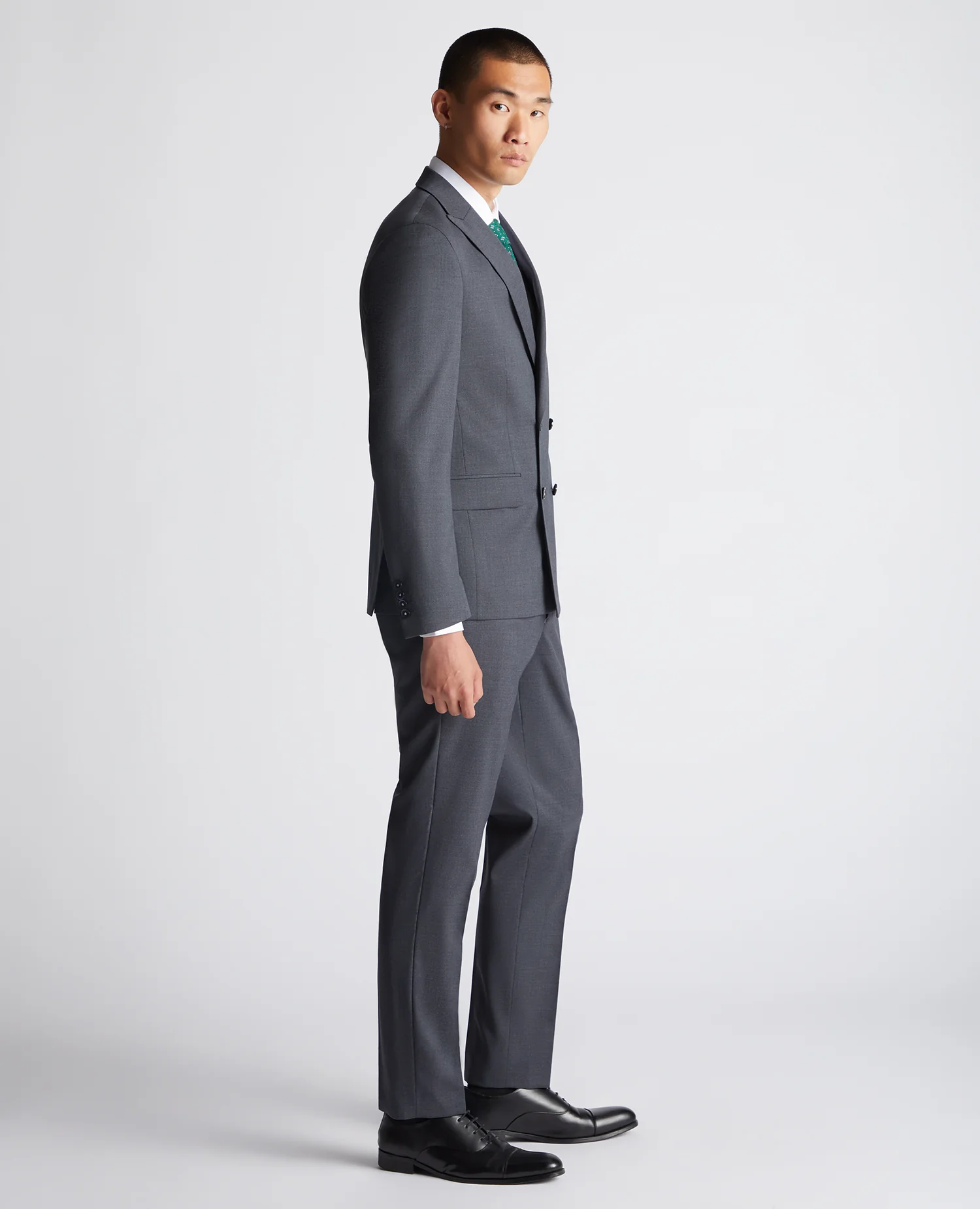 Slim Fit Wool-Rich Mix and Match Suit - Image 4
