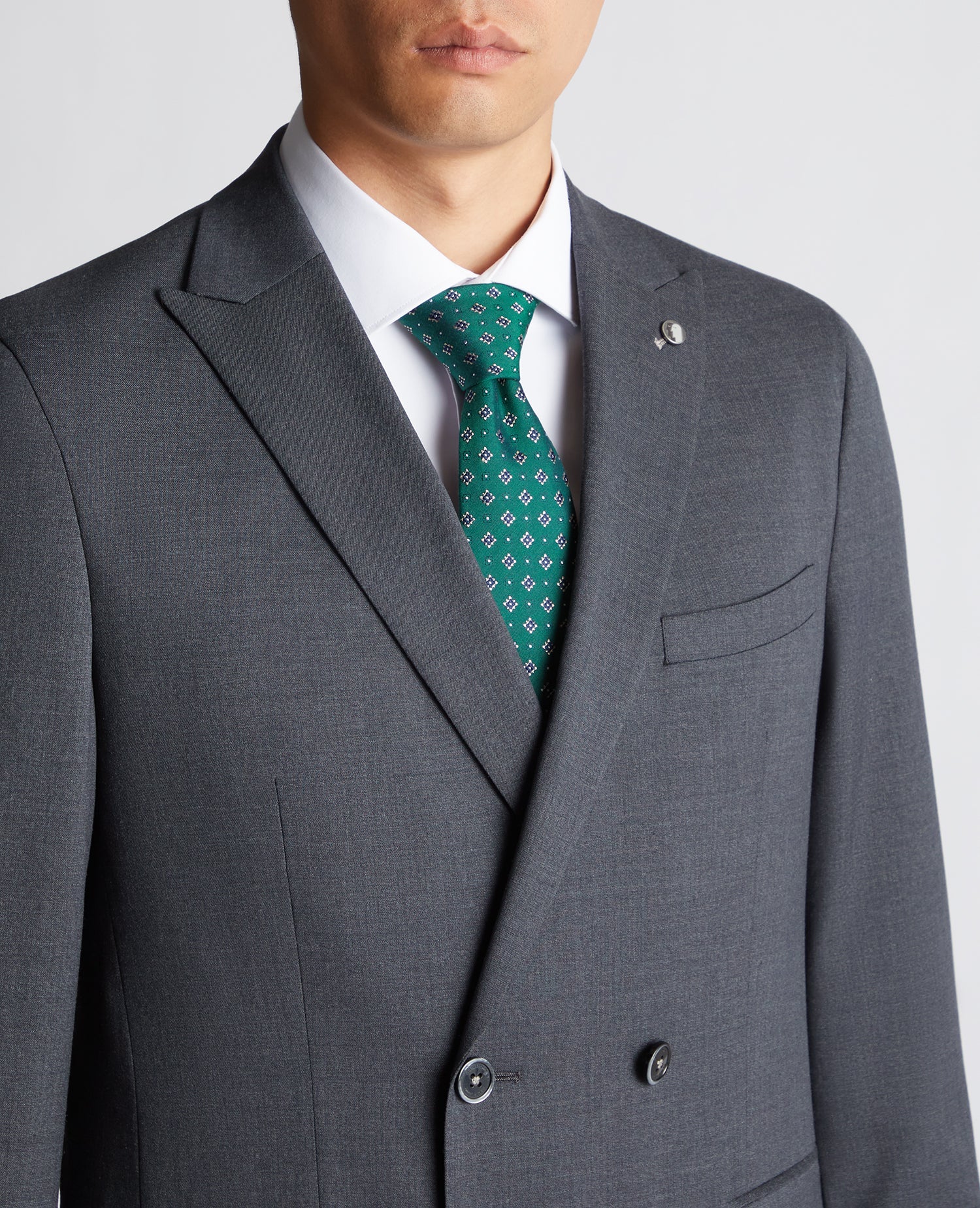 Slim Fit Wool-Rich Mix and Match Suit - Image 5
