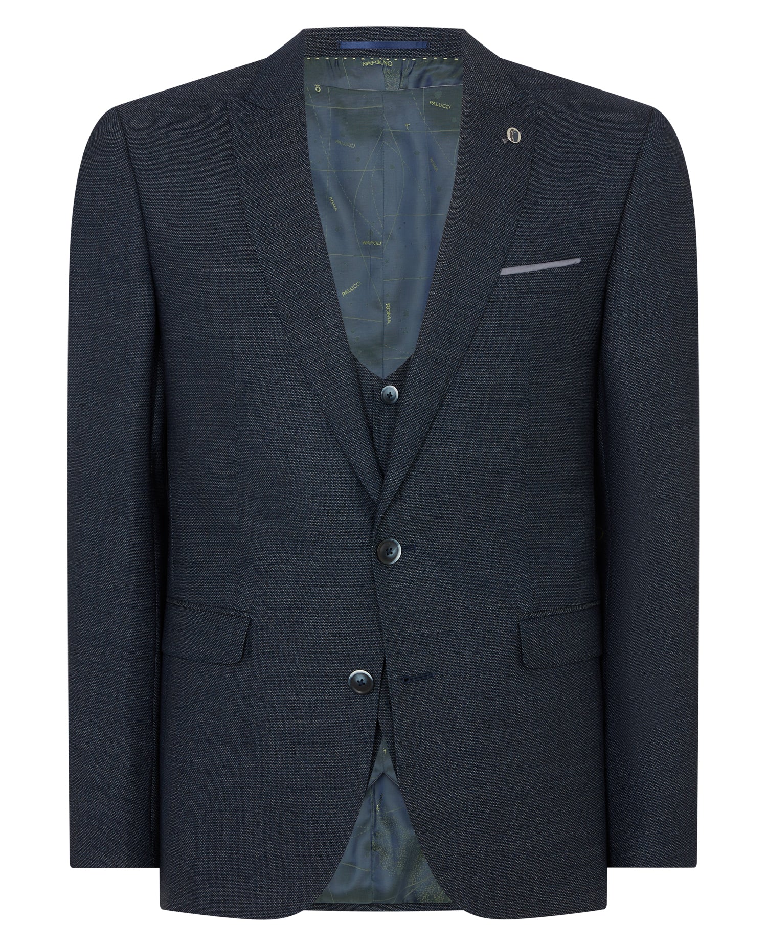 Slim Fit Wool-Rich Mix and Match Suit - Image 6
