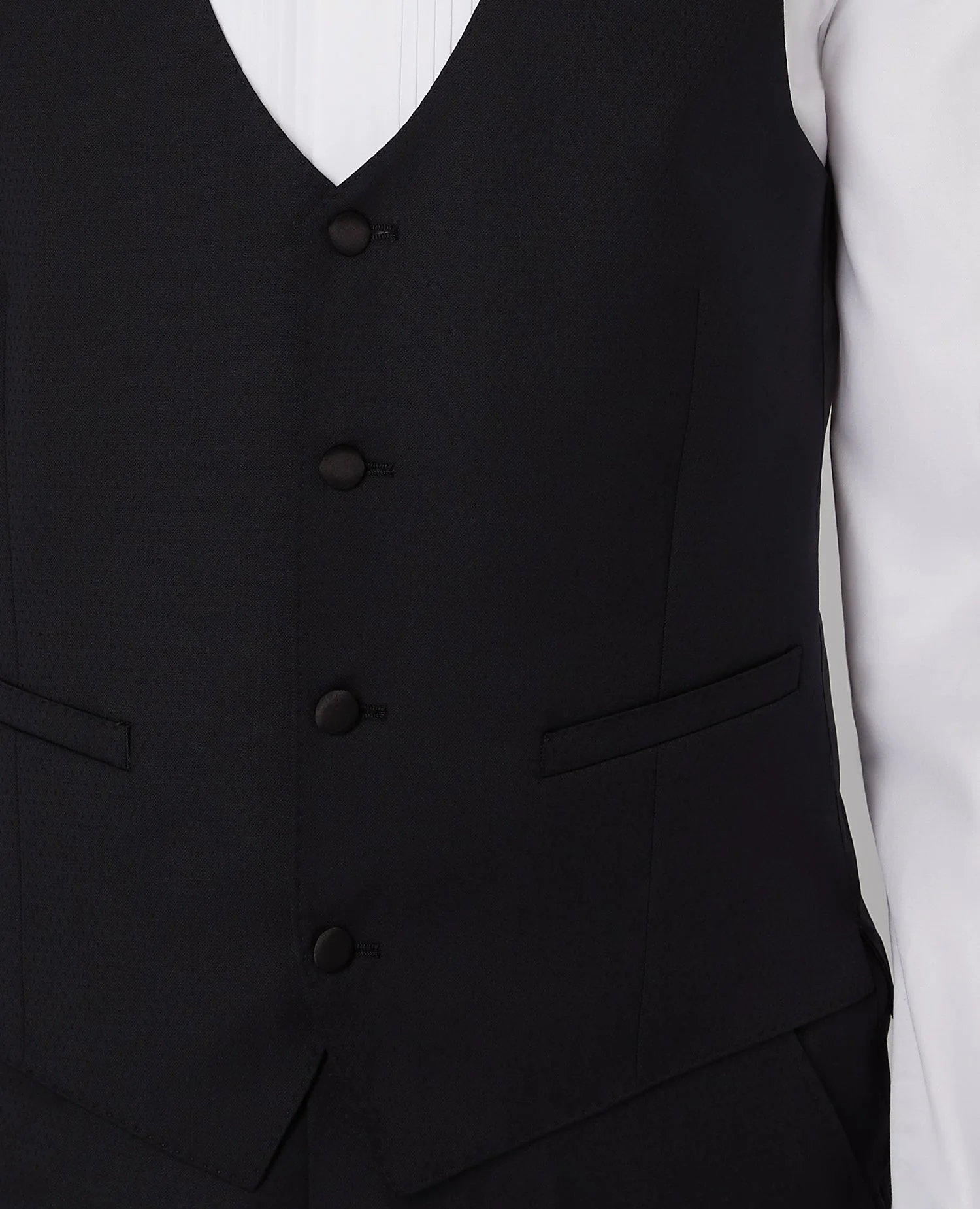 Slim Fit Wool-Rich Mix and Match Waistcoat - Image 4