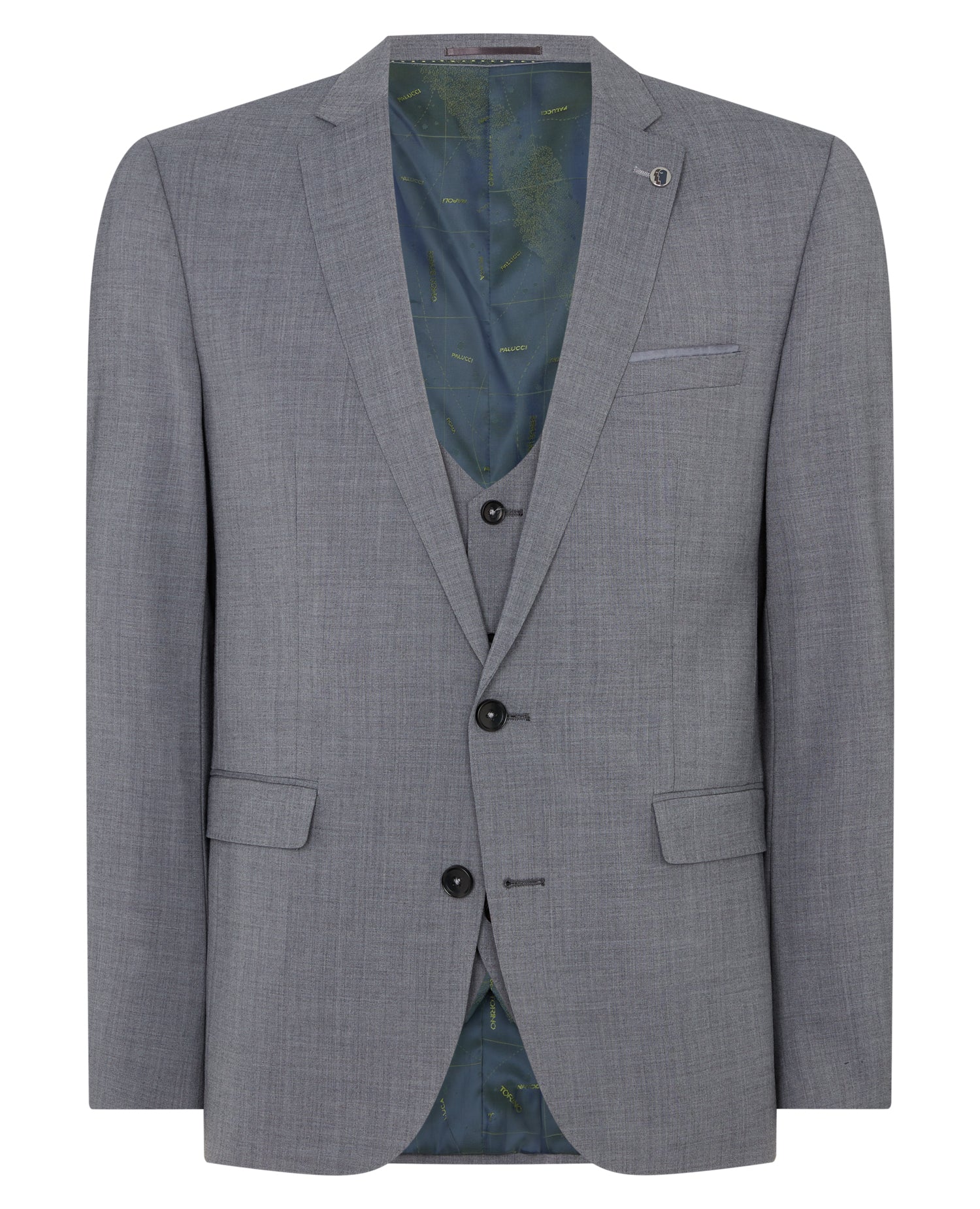 Slim Fit Wool-Rich Stretch Mix and Match Suit - Image 6