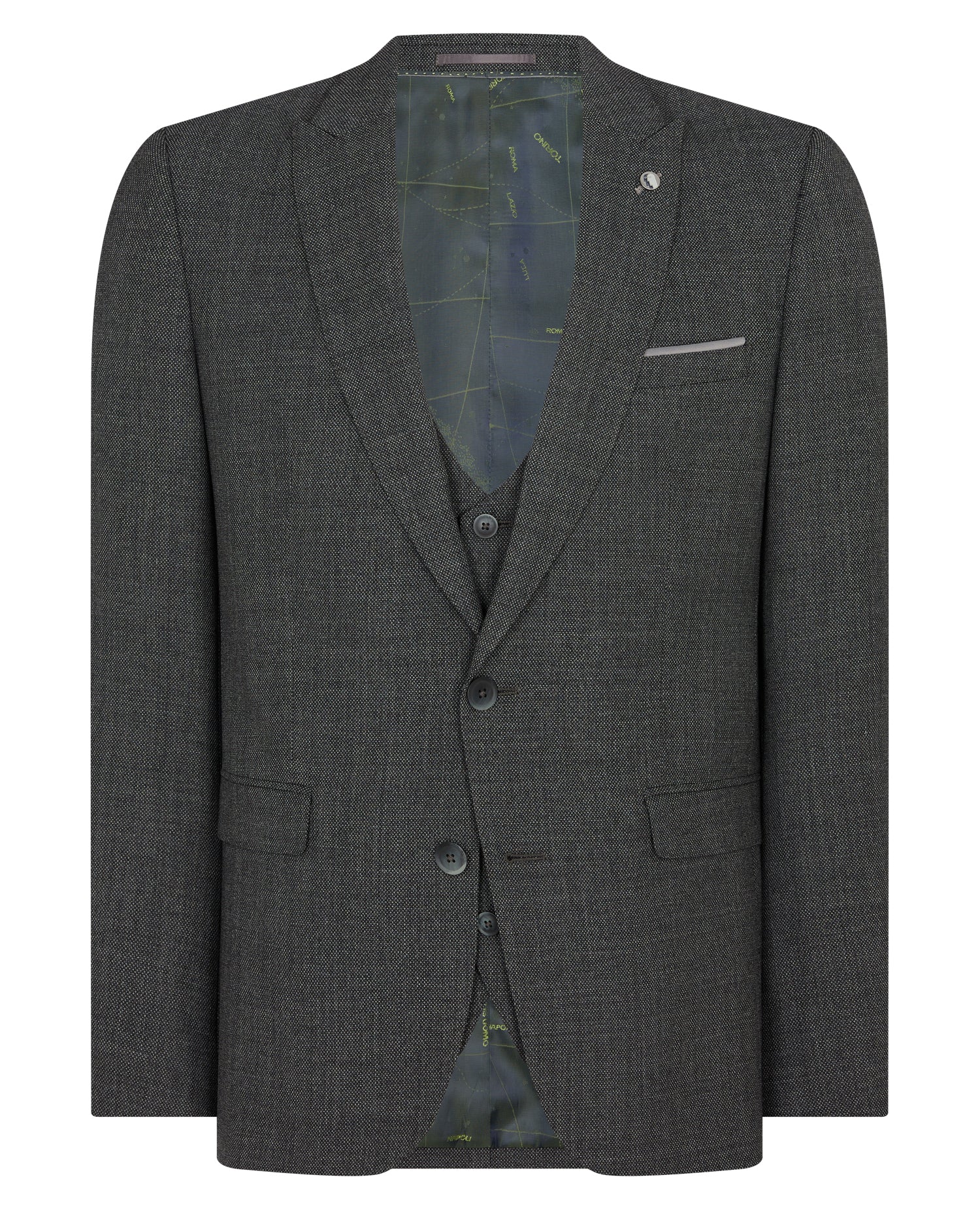 Slim Fit Wool-Rich Stretch Mix and Match Suit - Image 6