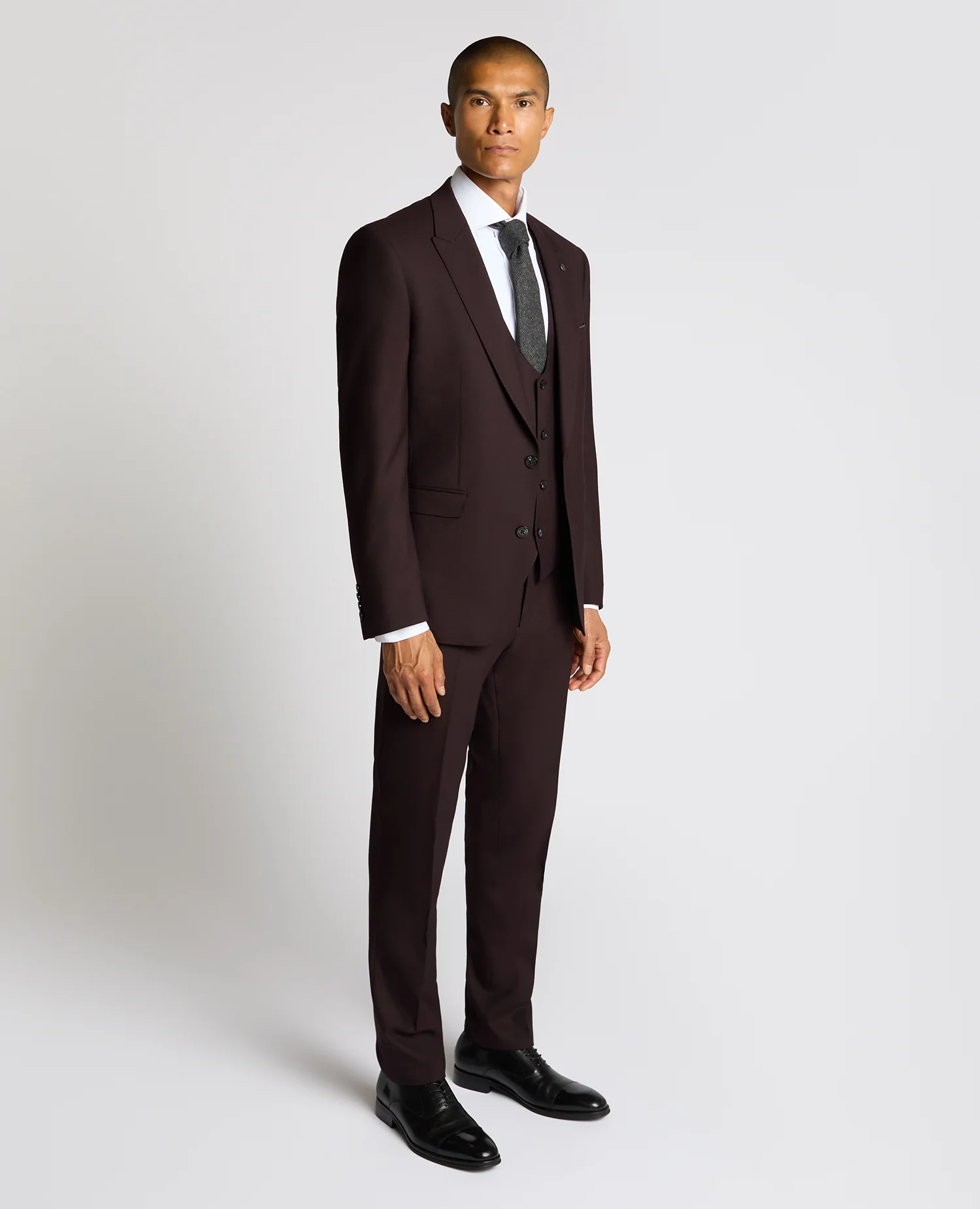 Slim Fit Wool Blend Jacket - Image 2