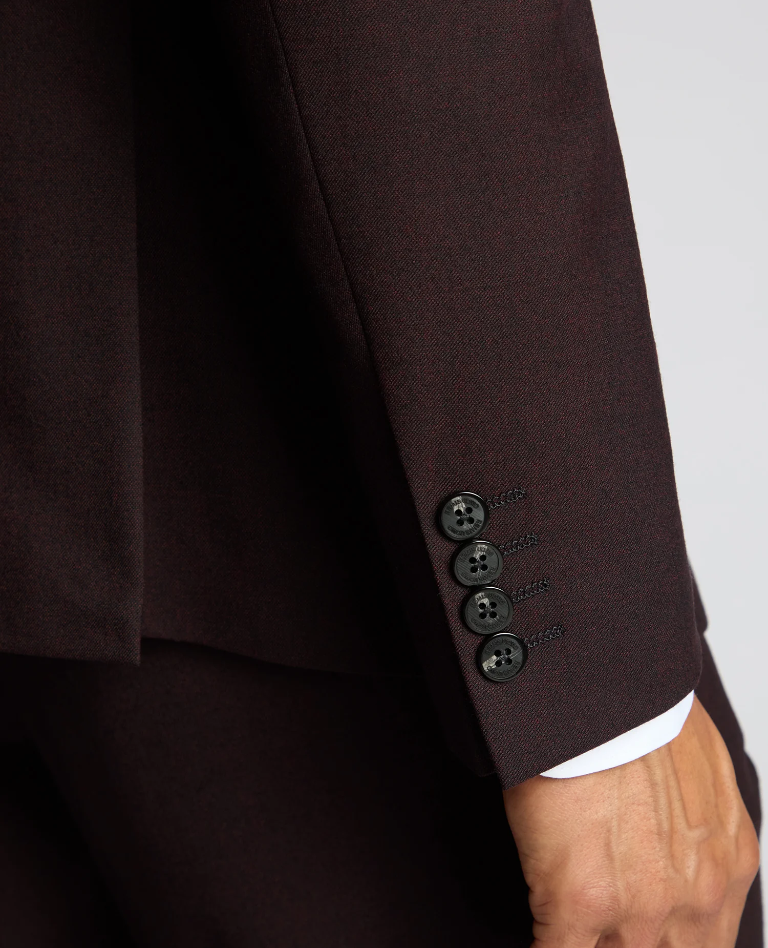 Slim Fit Wool Blend Jacket - Image 5