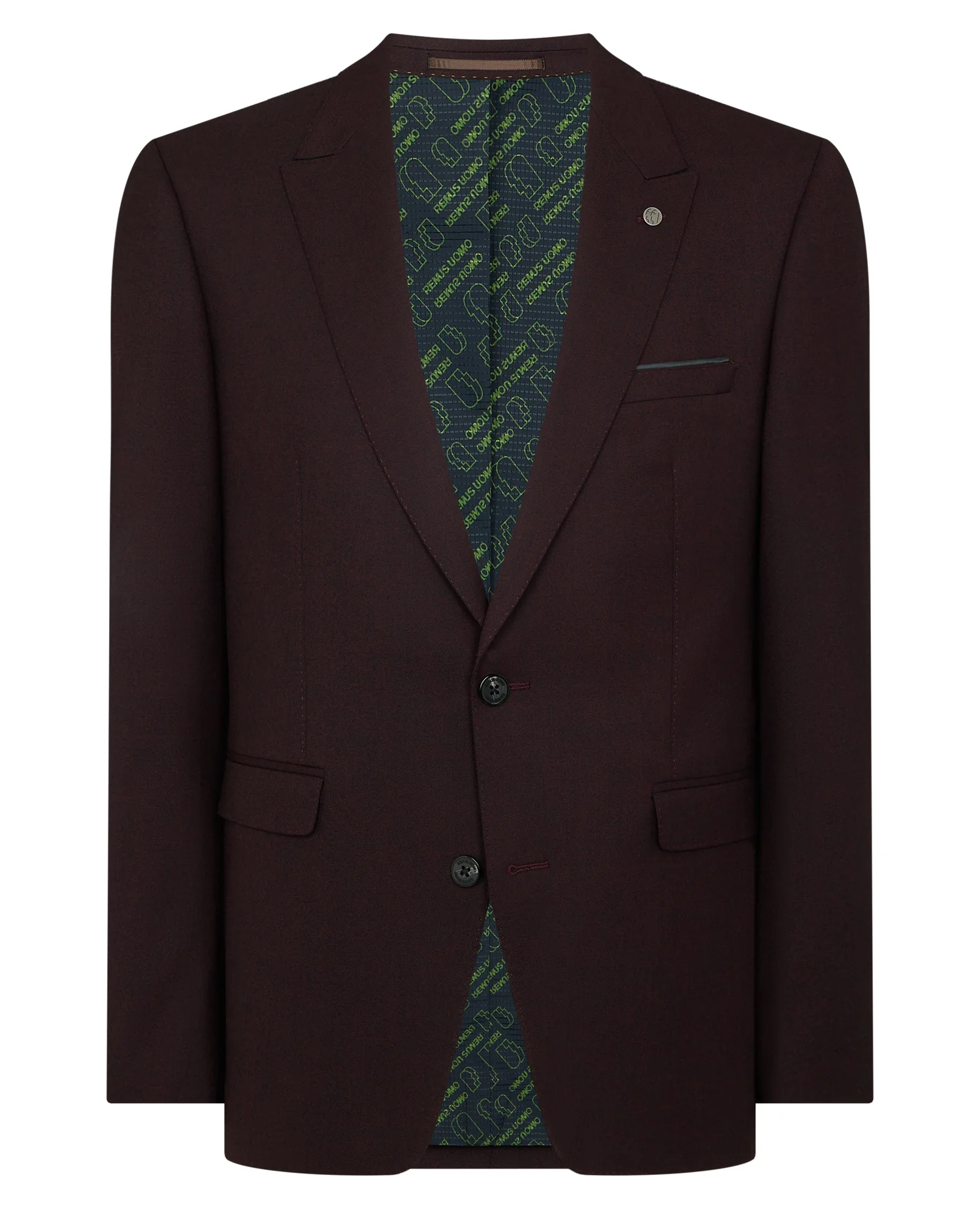 Slim Fit Wool Blend Jacket - Image 6