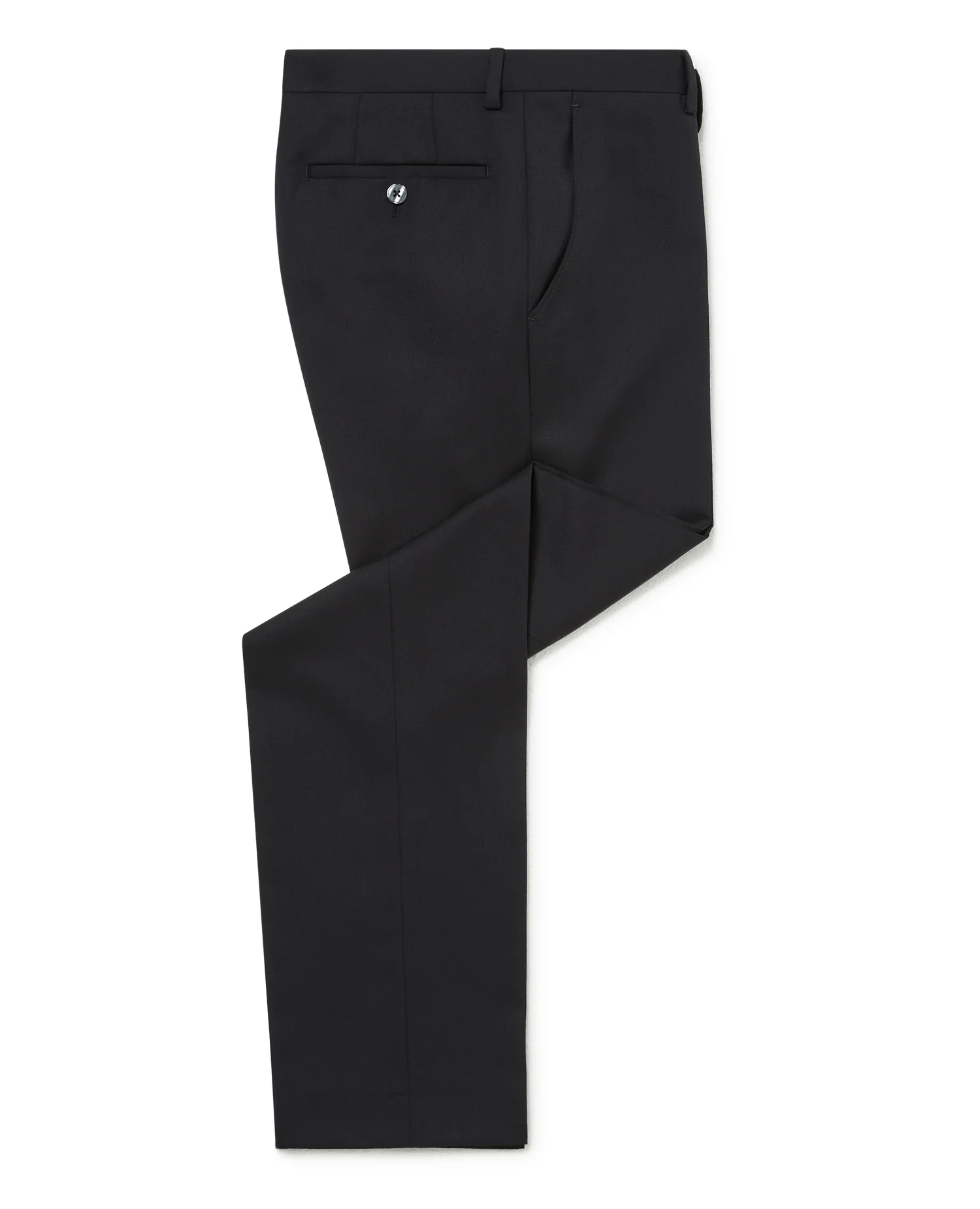 Tapered Fit Wool-Rich Trousers
