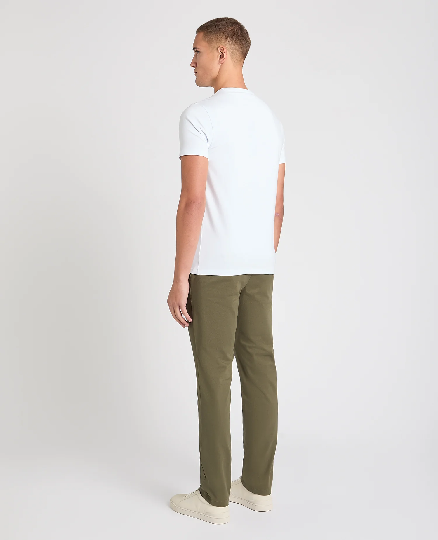 Slim Leg Cotton-Stretch Eldon Chino - Image 3