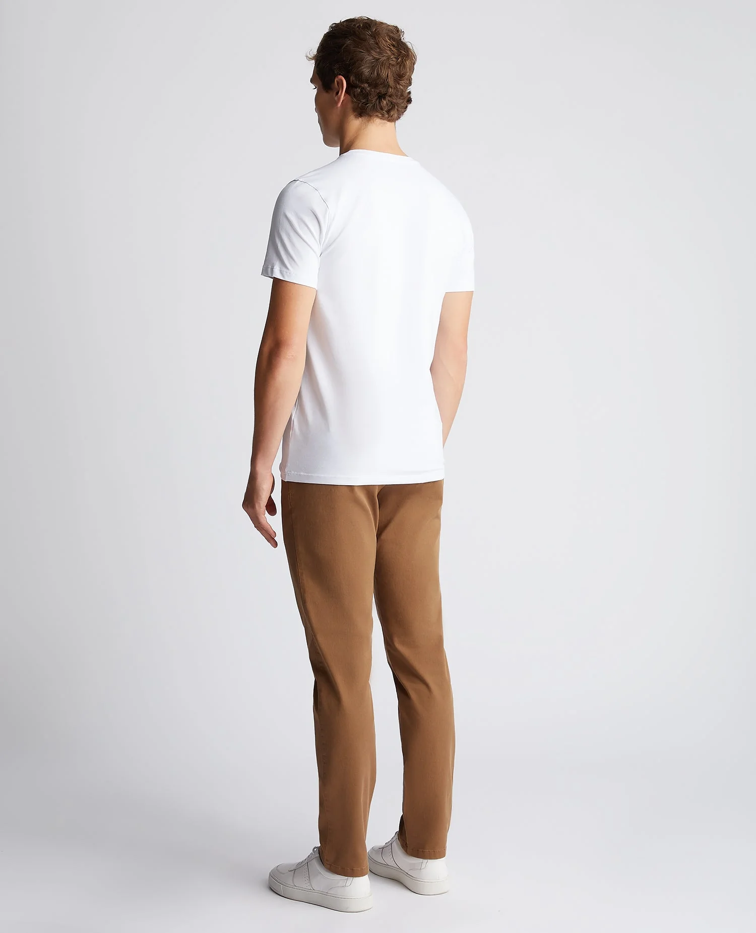 Slim Fit Cotton-Stretch Washed Chino - Image 3