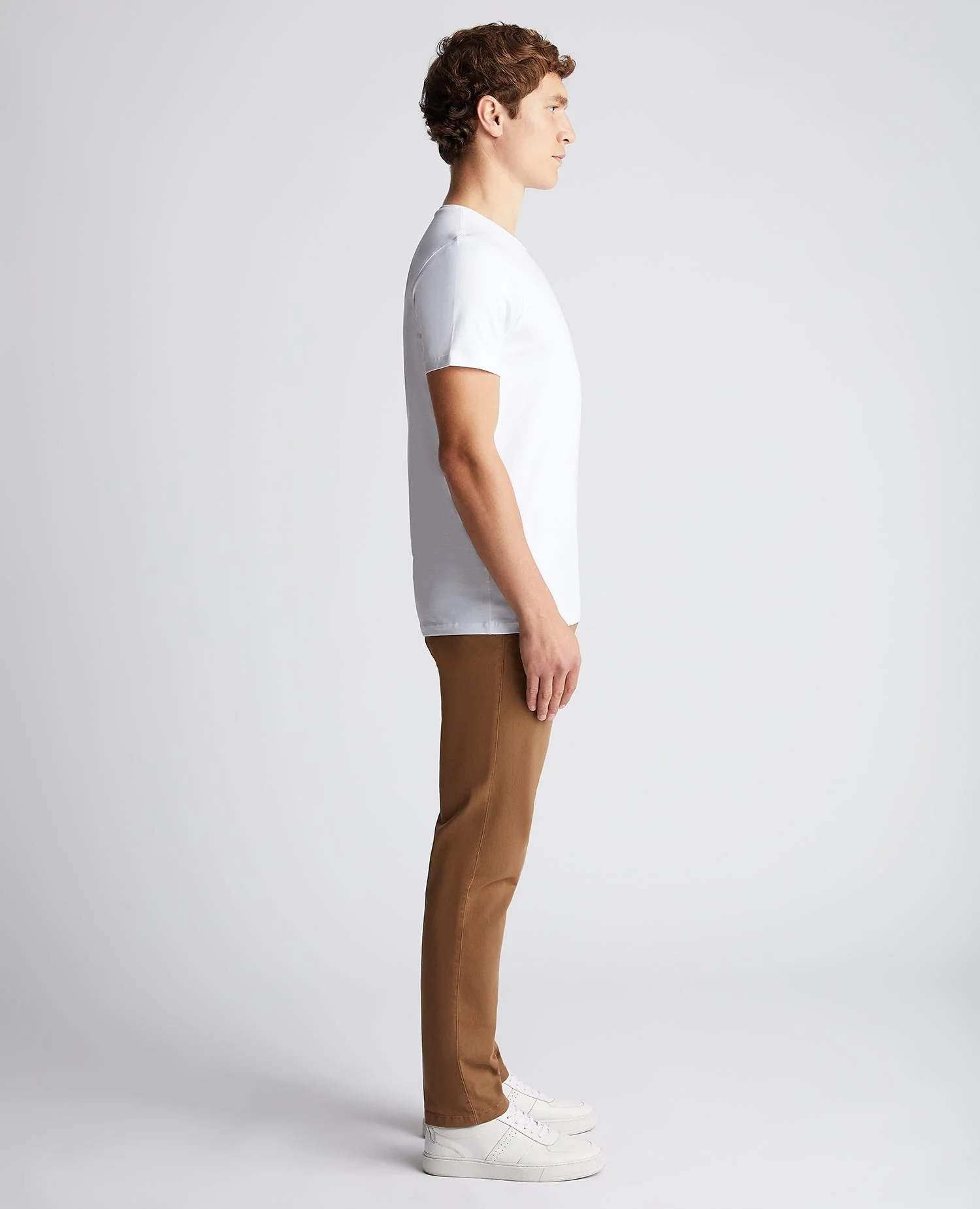 Slim Fit Cotton-Stretch Washed Chino - Image 4
