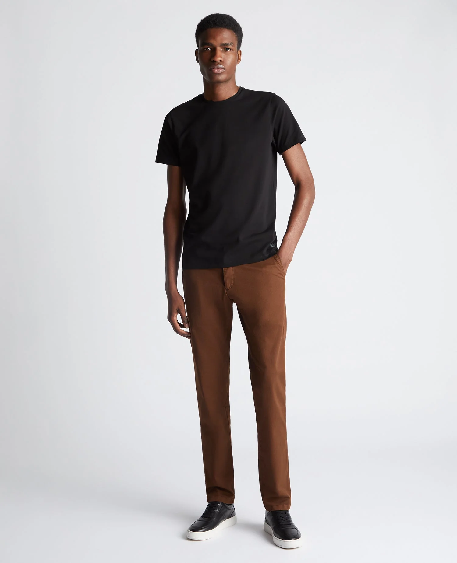 Slim Fit Cotton-Stretch Washed Chino - Image 2