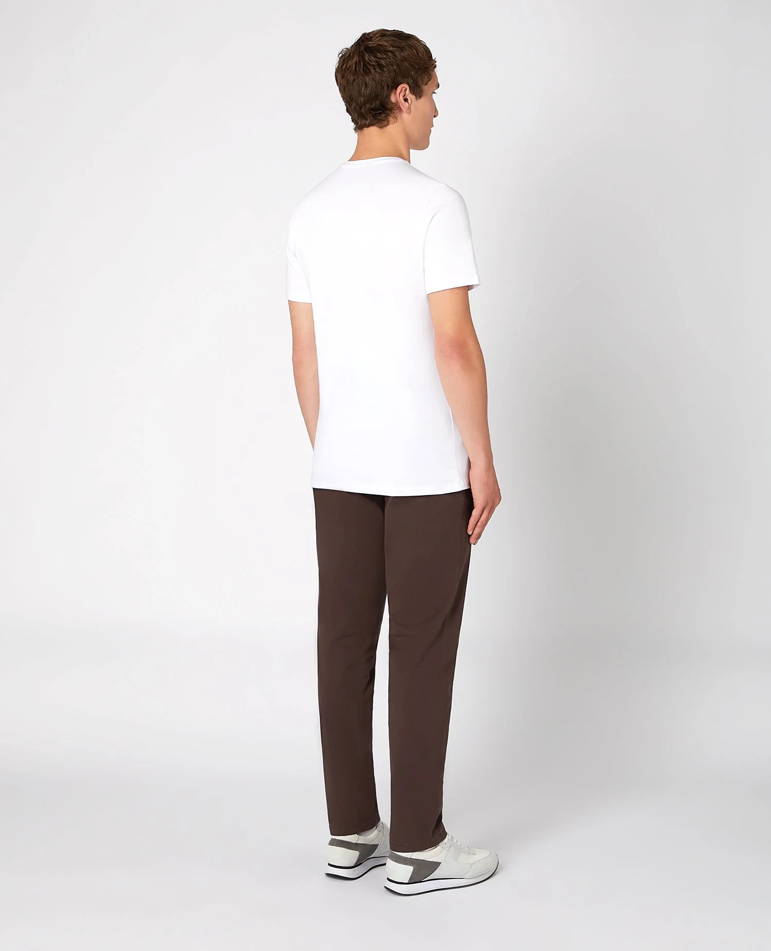 Slim Fit Cotton-Stretch Washed Chino - Image 3