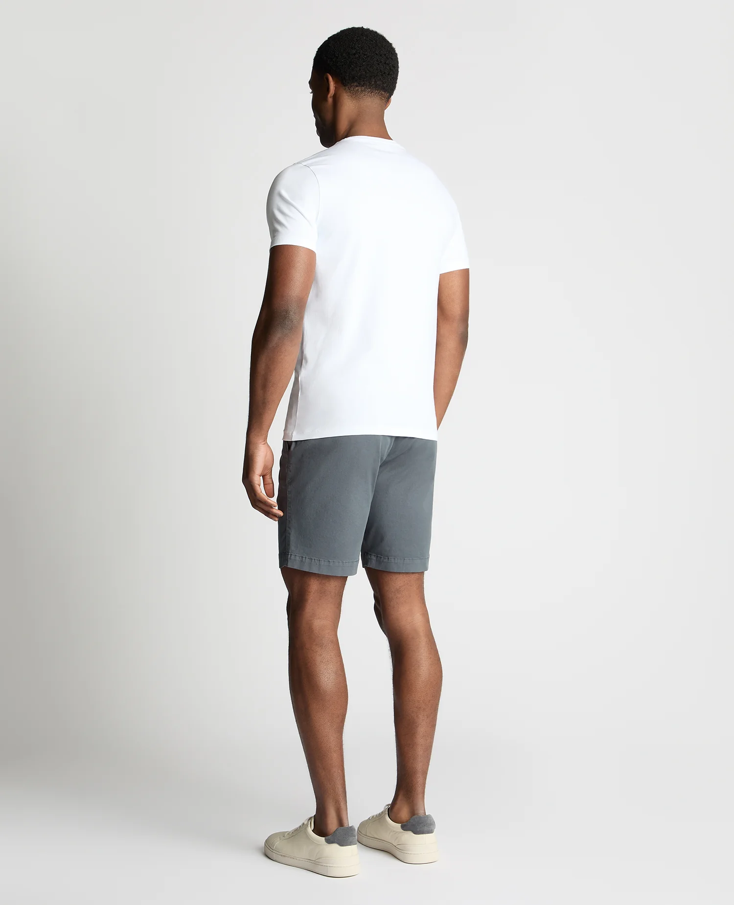 Slim Leg Cotton-Stretch Chino Short - Image 3