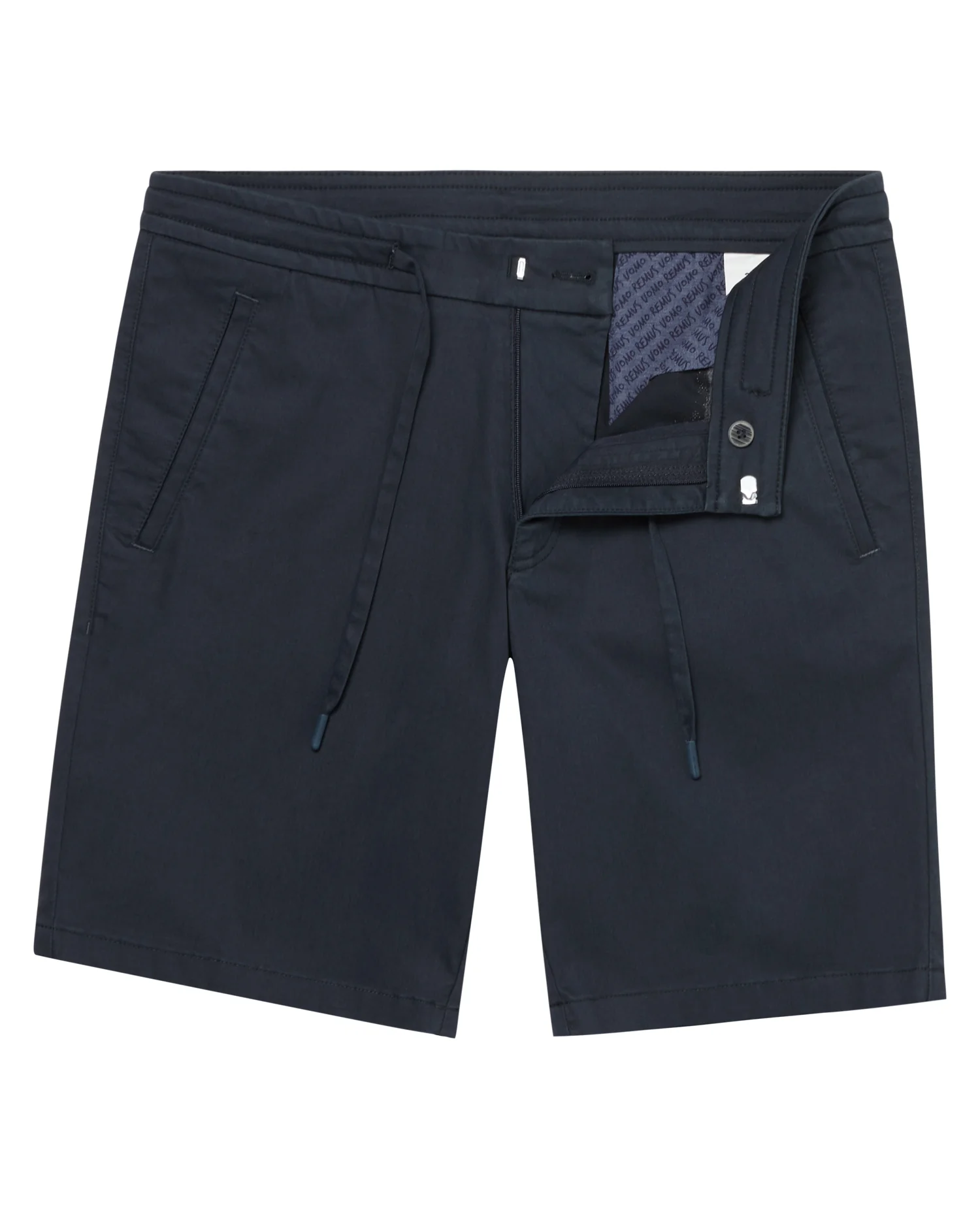 Slim Leg Cotton Stretch Chino Shorts - Image 6