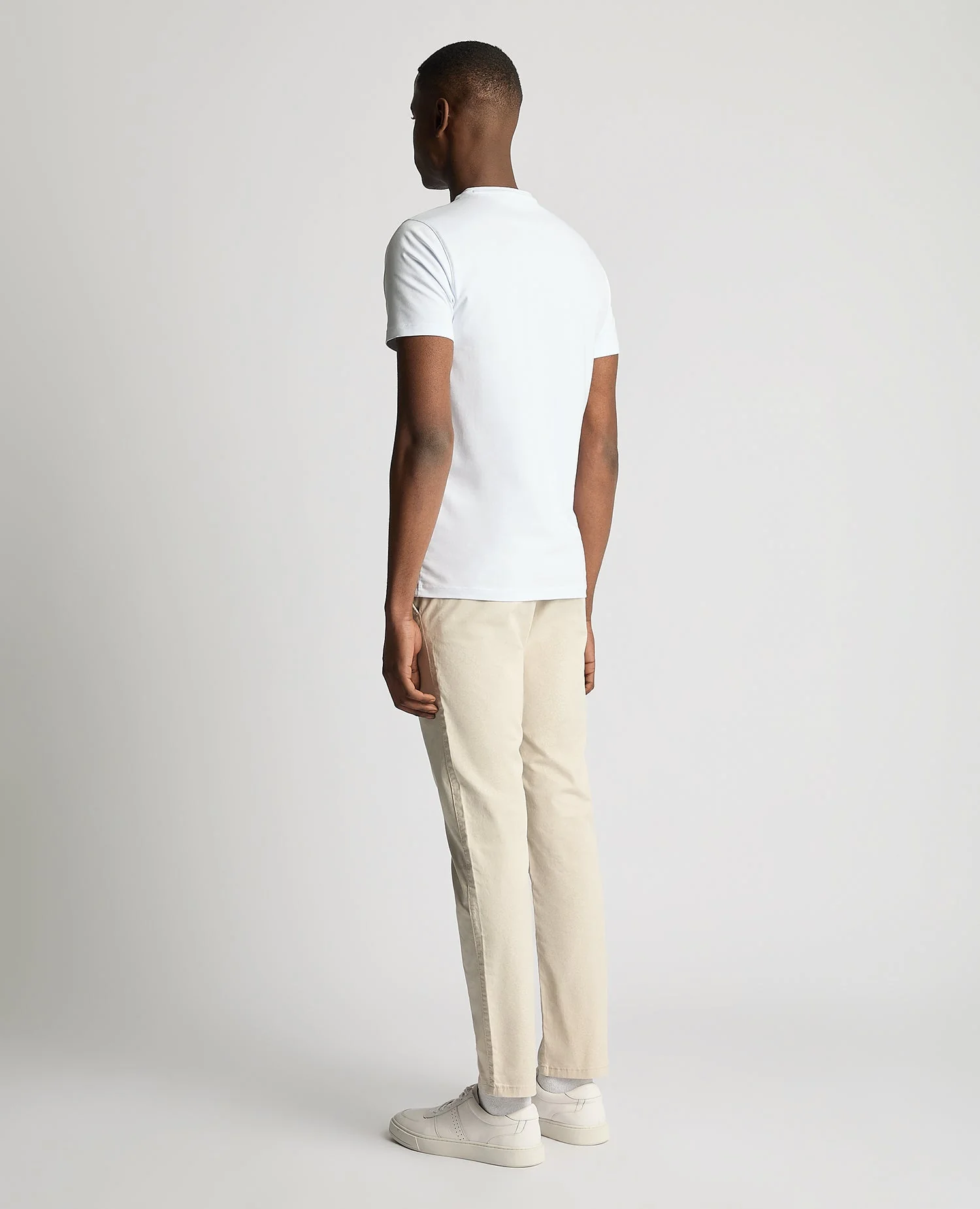 Slim Leg Cotton Stretch Chinos - Image 3