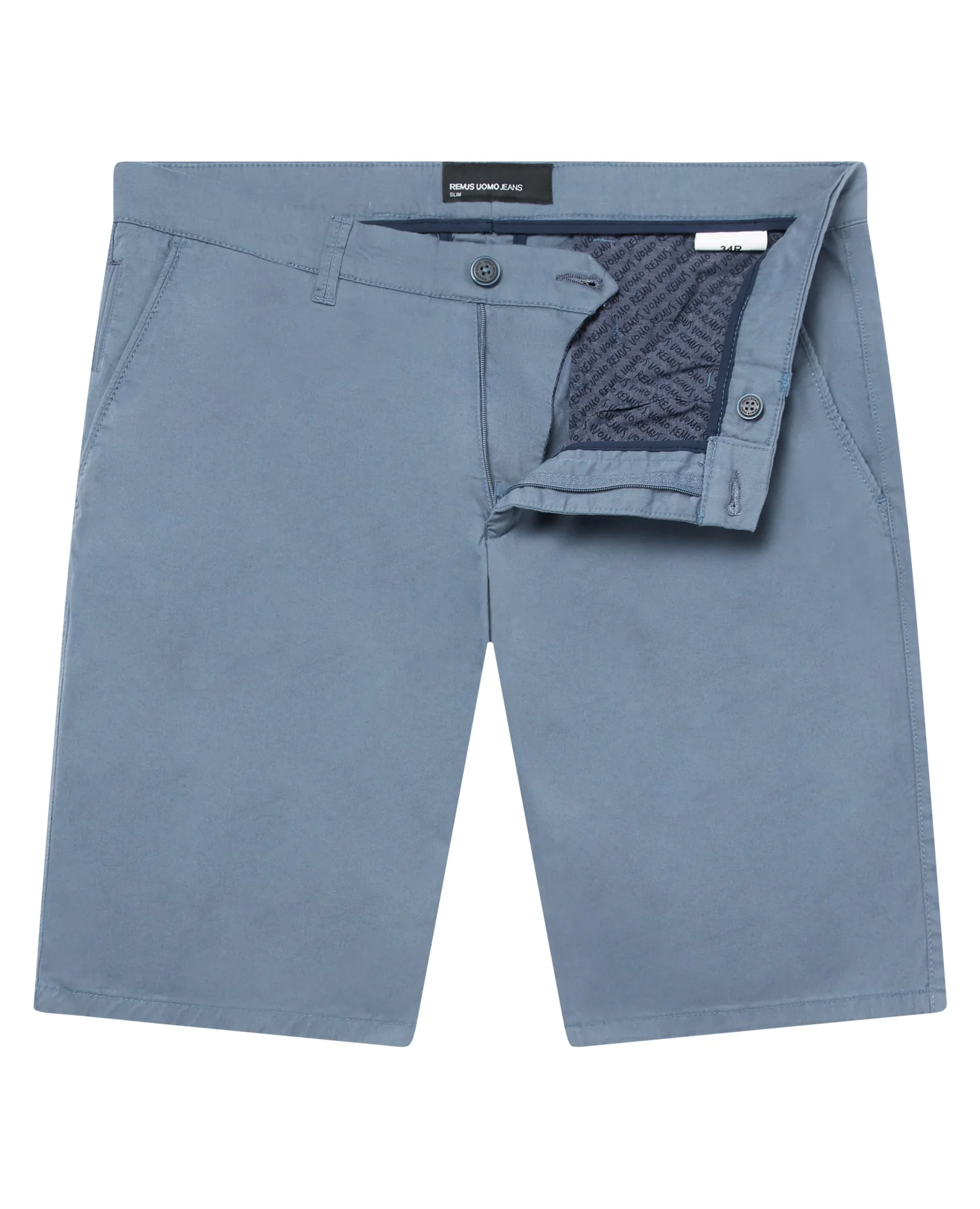 Slim Leg Cotton-Stretch Chino Short - Image 6