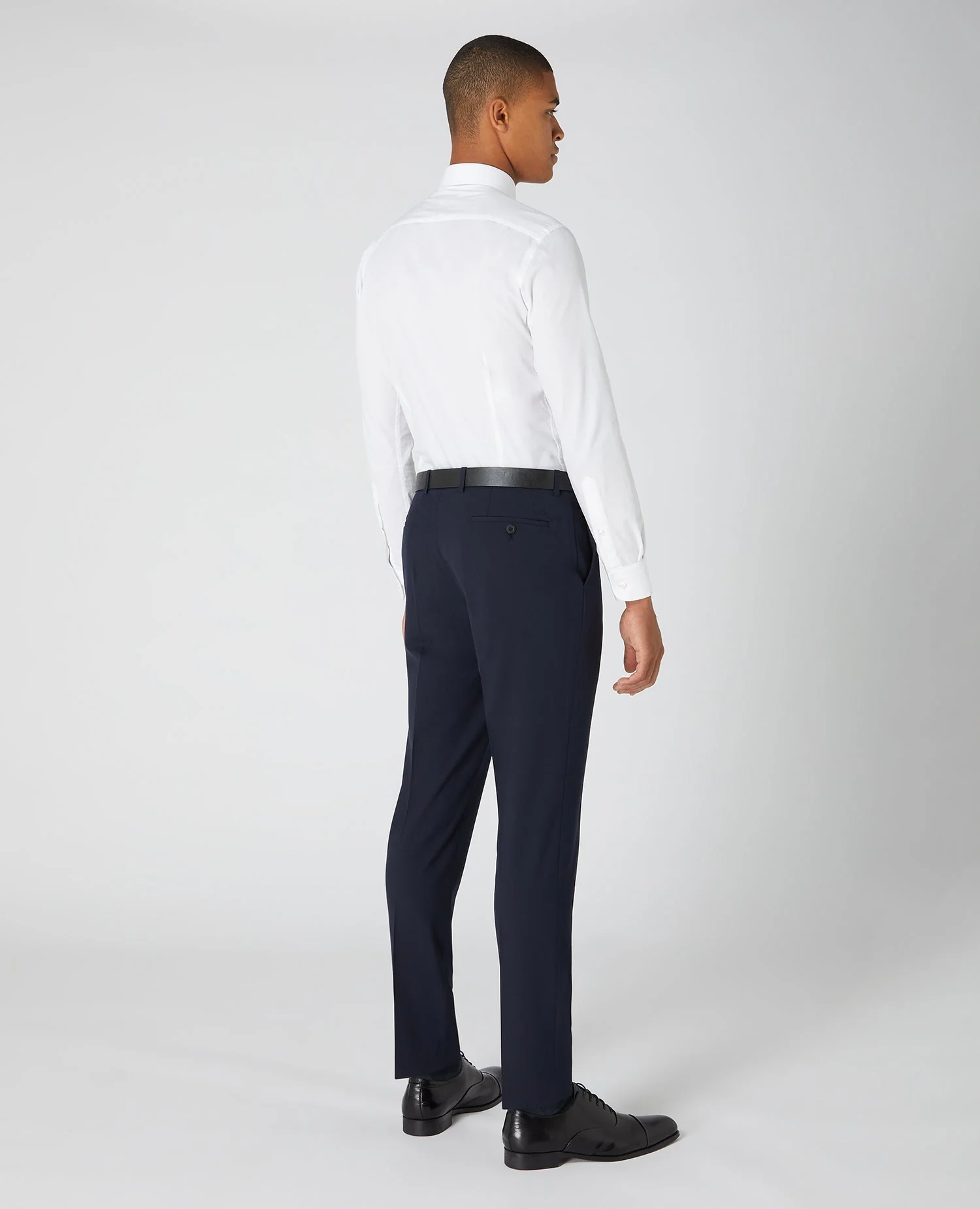 Slim Leg Formal Trousers - Image 3