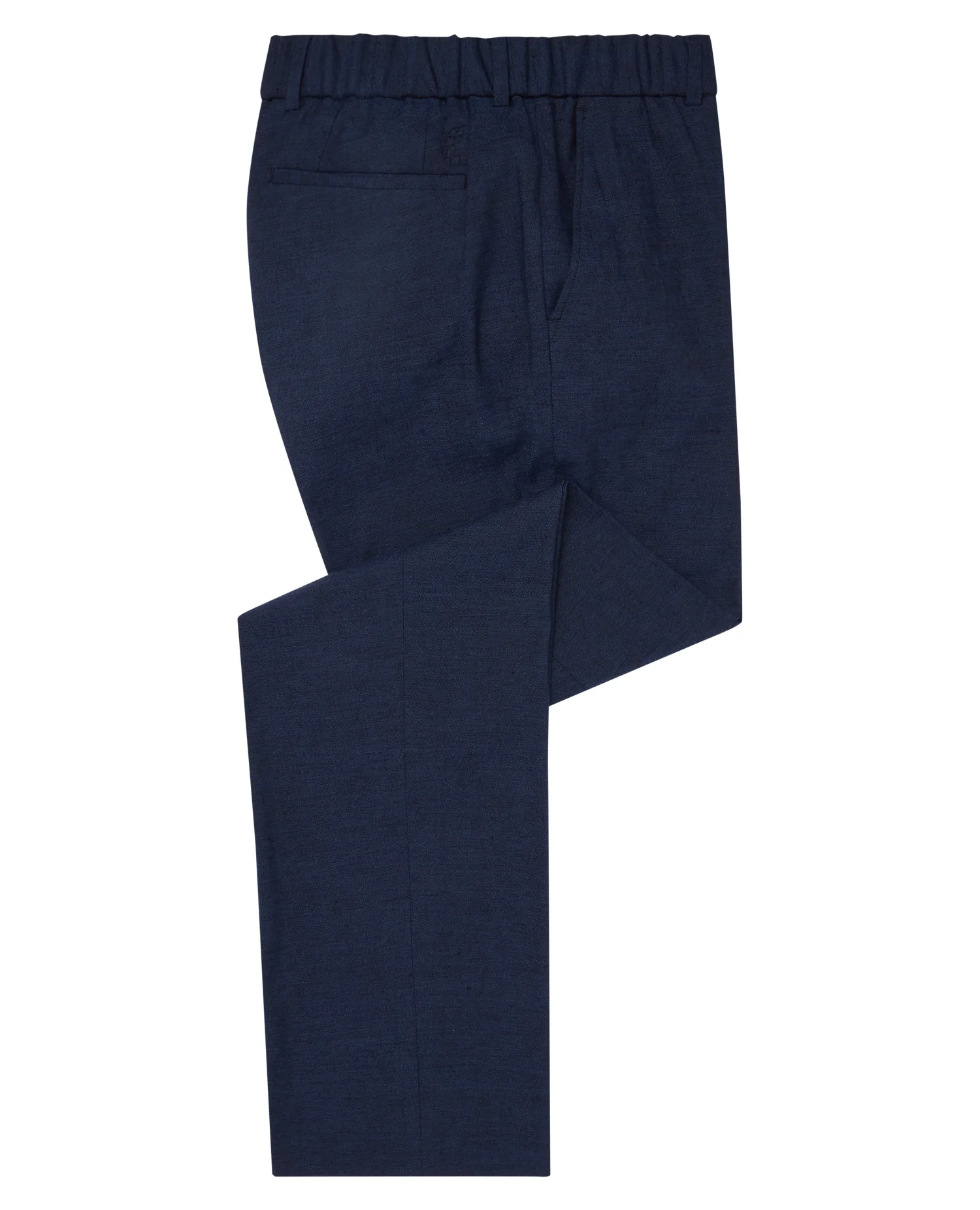Slim Leg Linen-Blend Trousers - Image 6