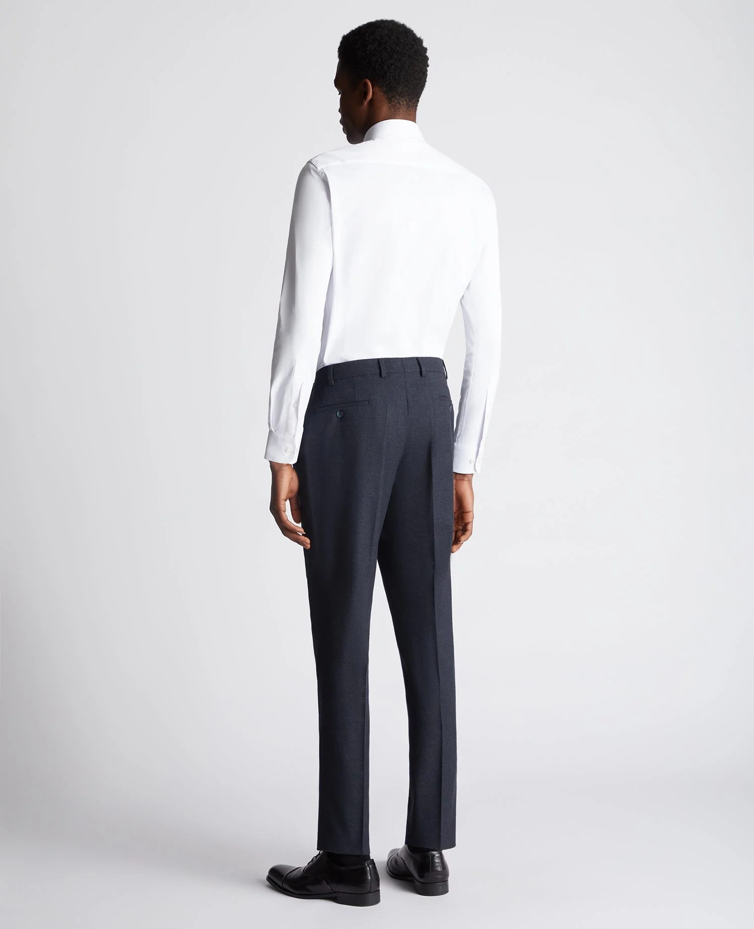 Slim Leg Stretch Formal Trousers - Image 3